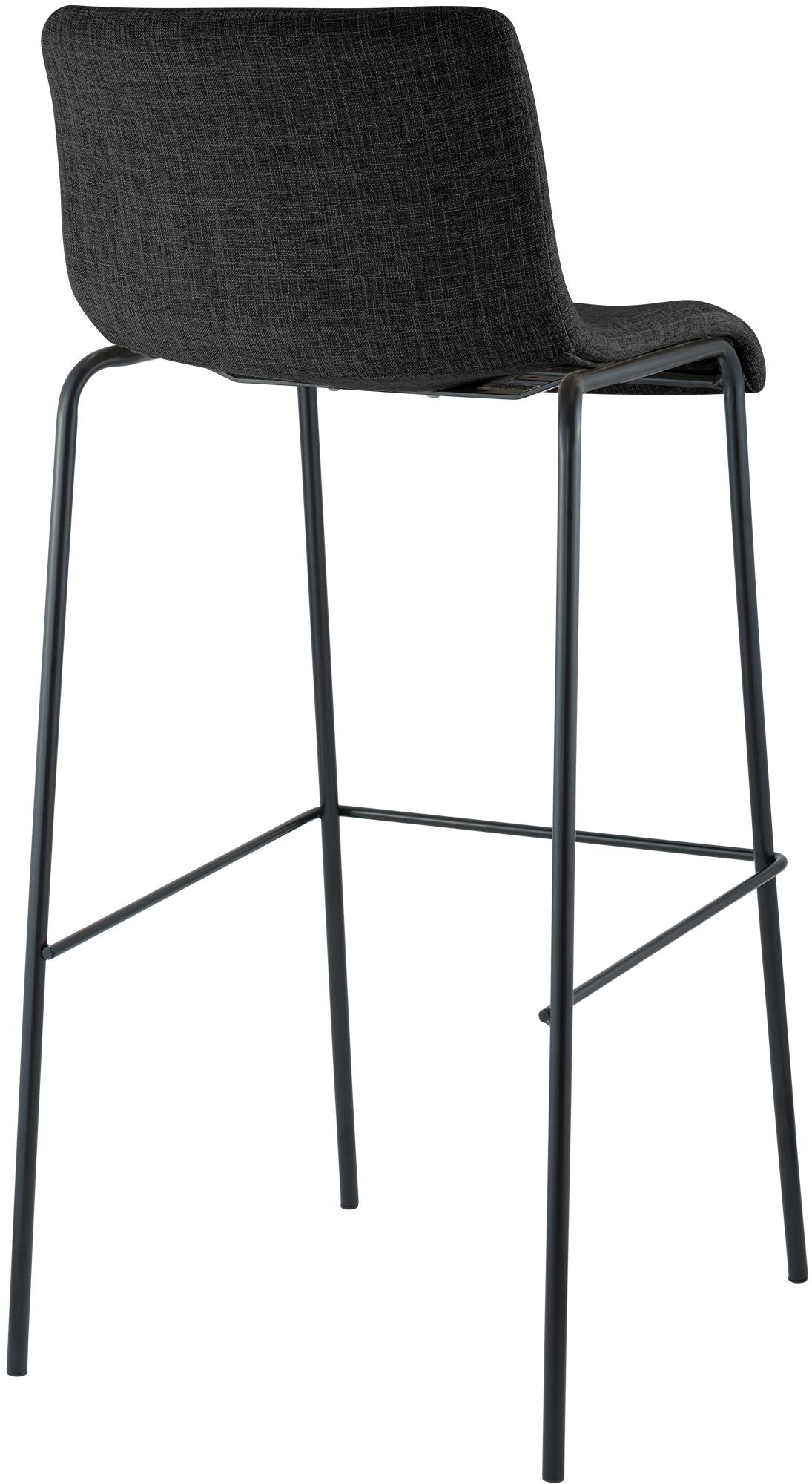 Barhocker Hover Stoff Vierfußgestell