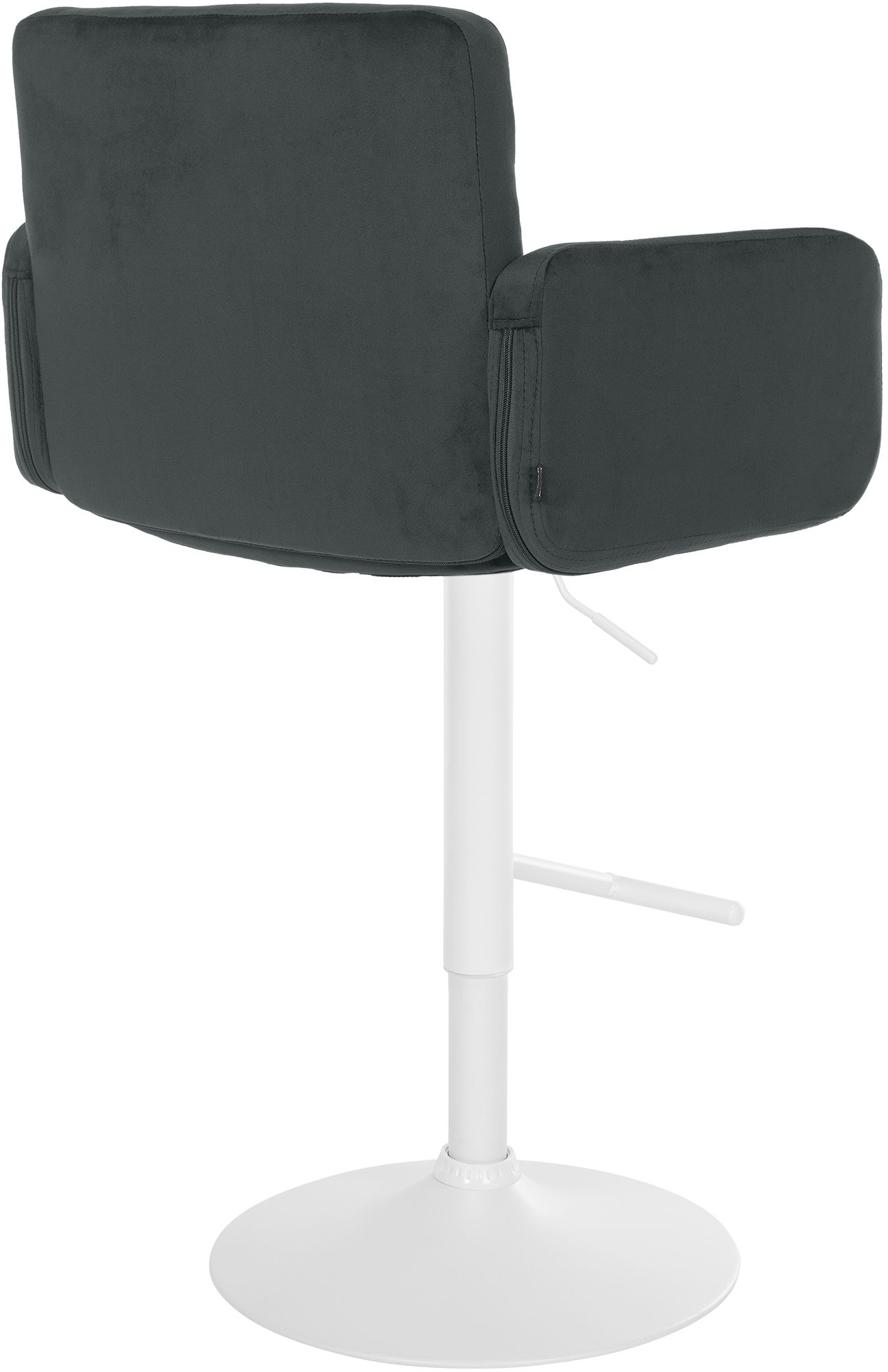 2er Set Barhocker Los Angeles Samt