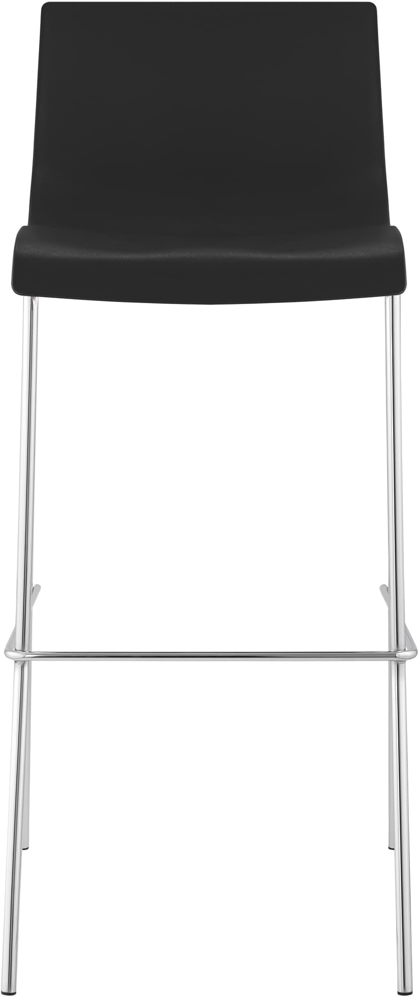 Barhocker Hover Kunststoff 4-Fuß Gestell