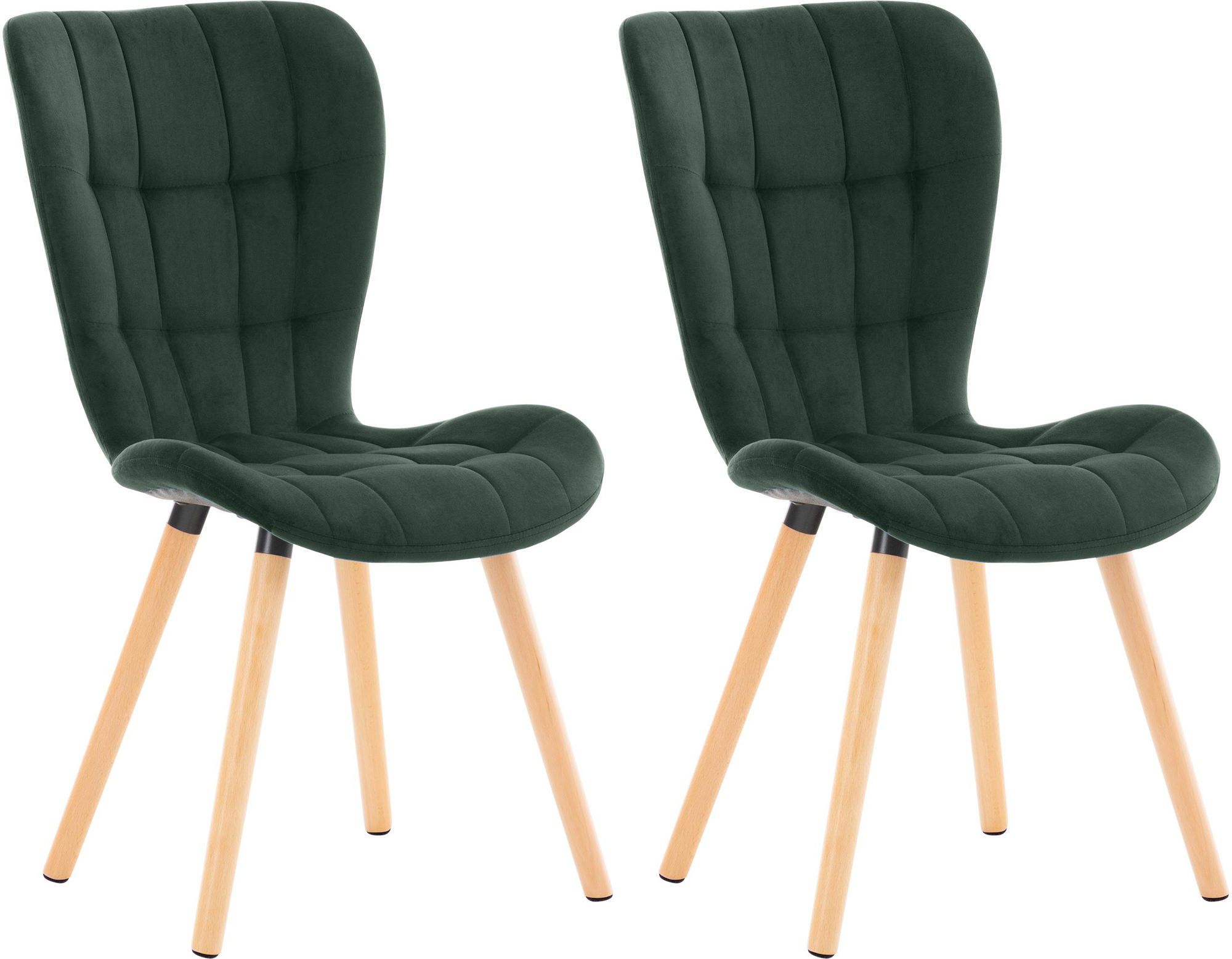 2er Set Esszimmerstuhl Elda