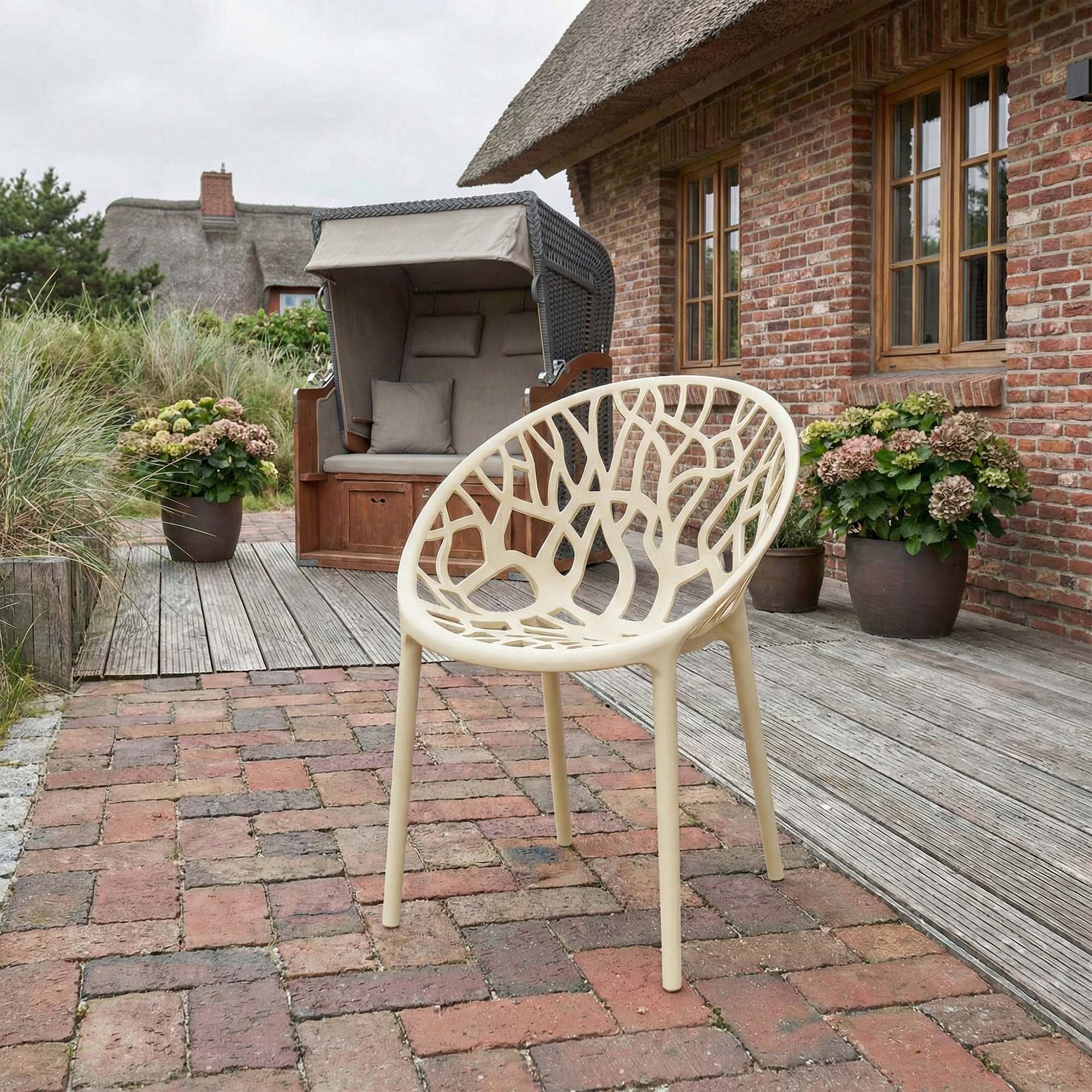 2er Set Gartenstühle Hope