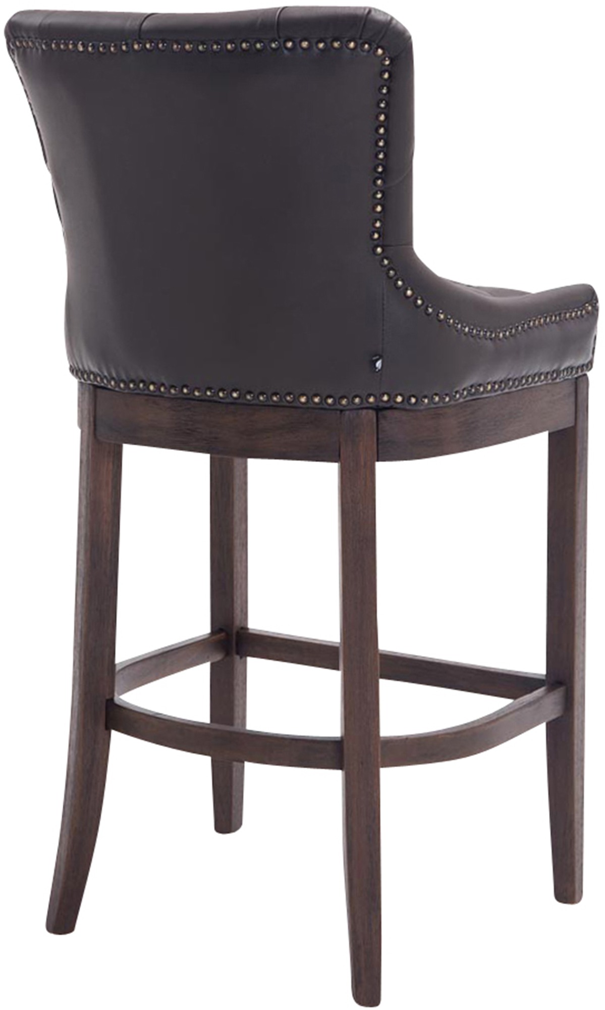 Barhocker Lakewood Echtleder, Antik-dunkel