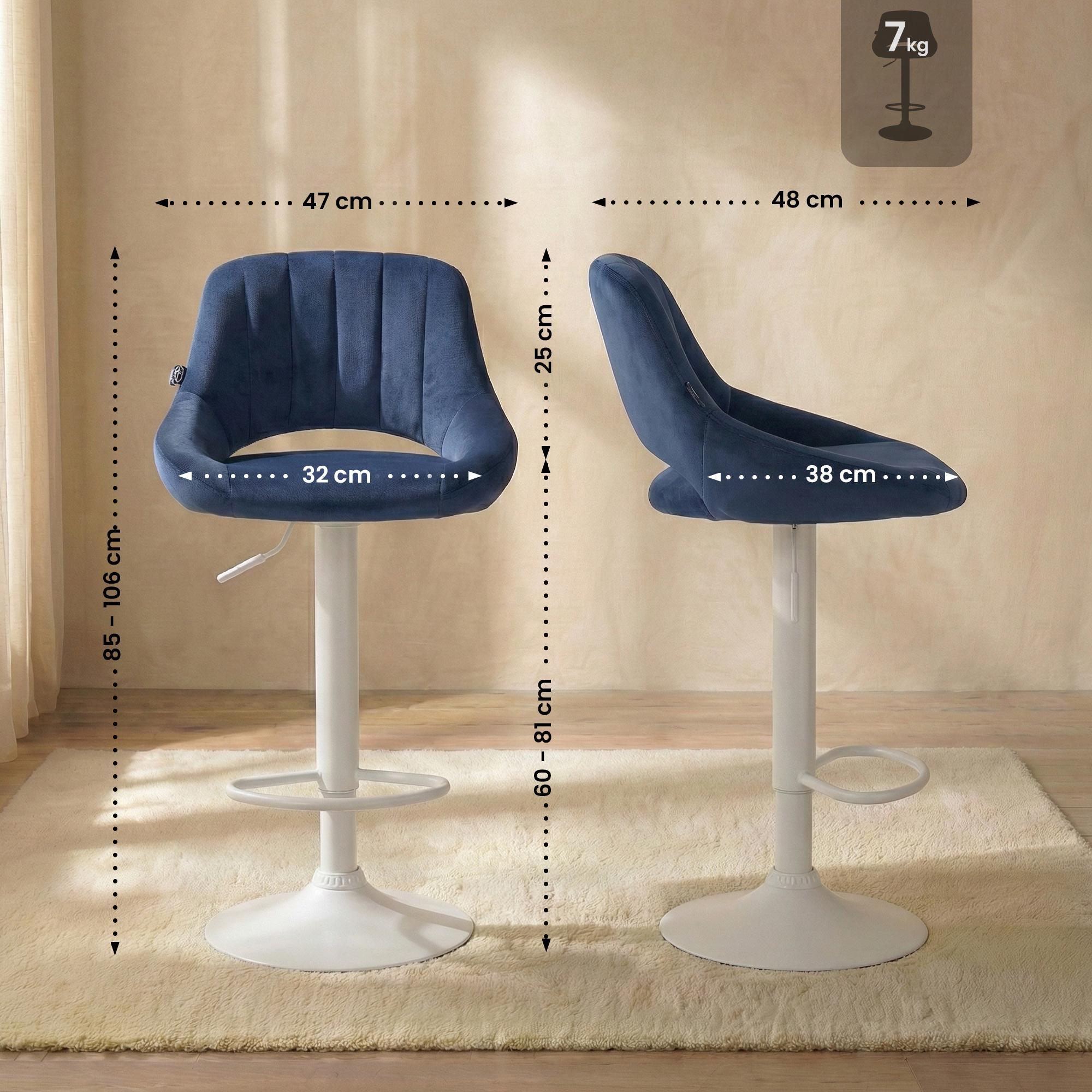 Barhocker Milet Samt