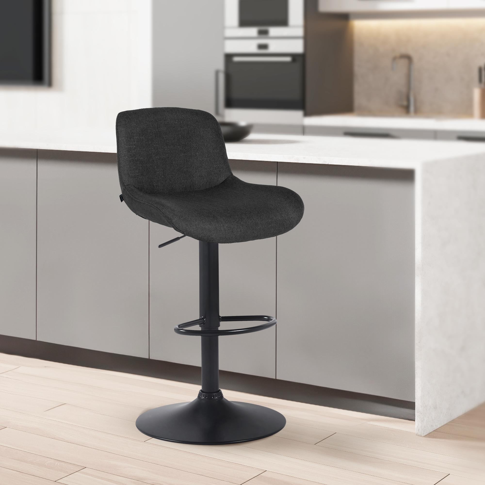 2er Set Barhocker Solon Schwarz