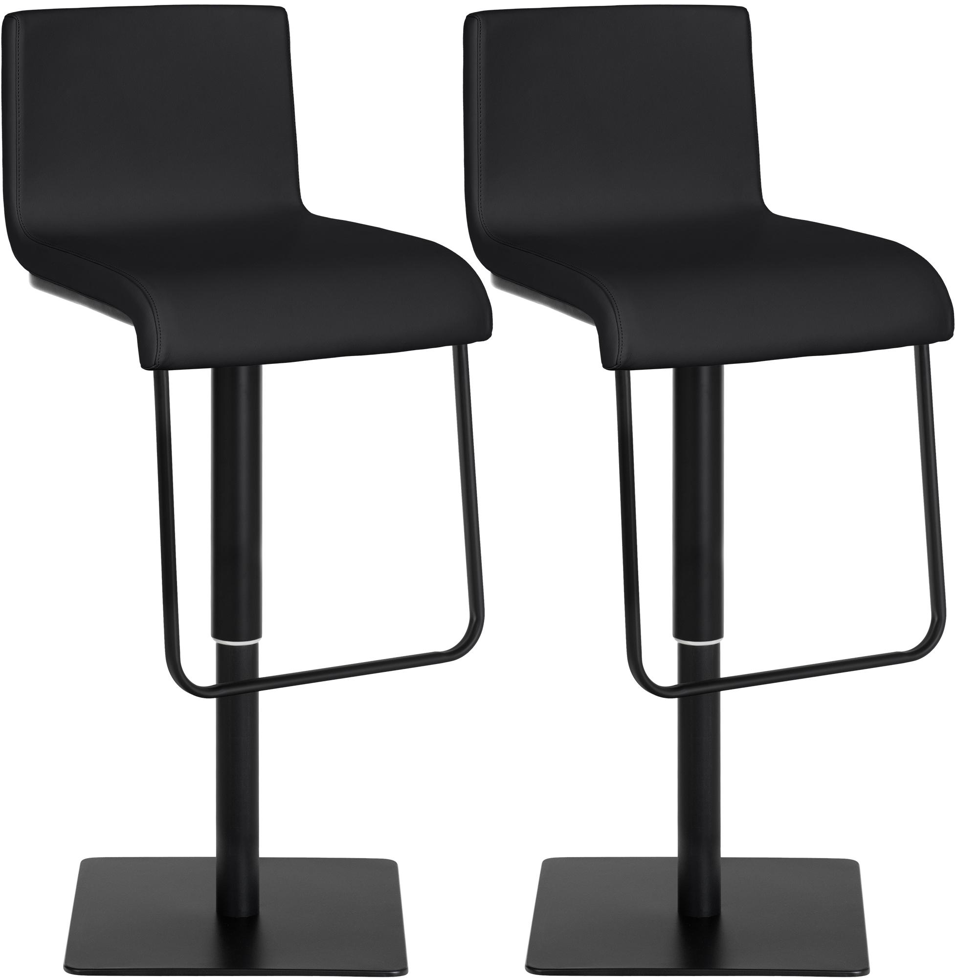 2er Set Barhocker Limon Kunstlederbezug