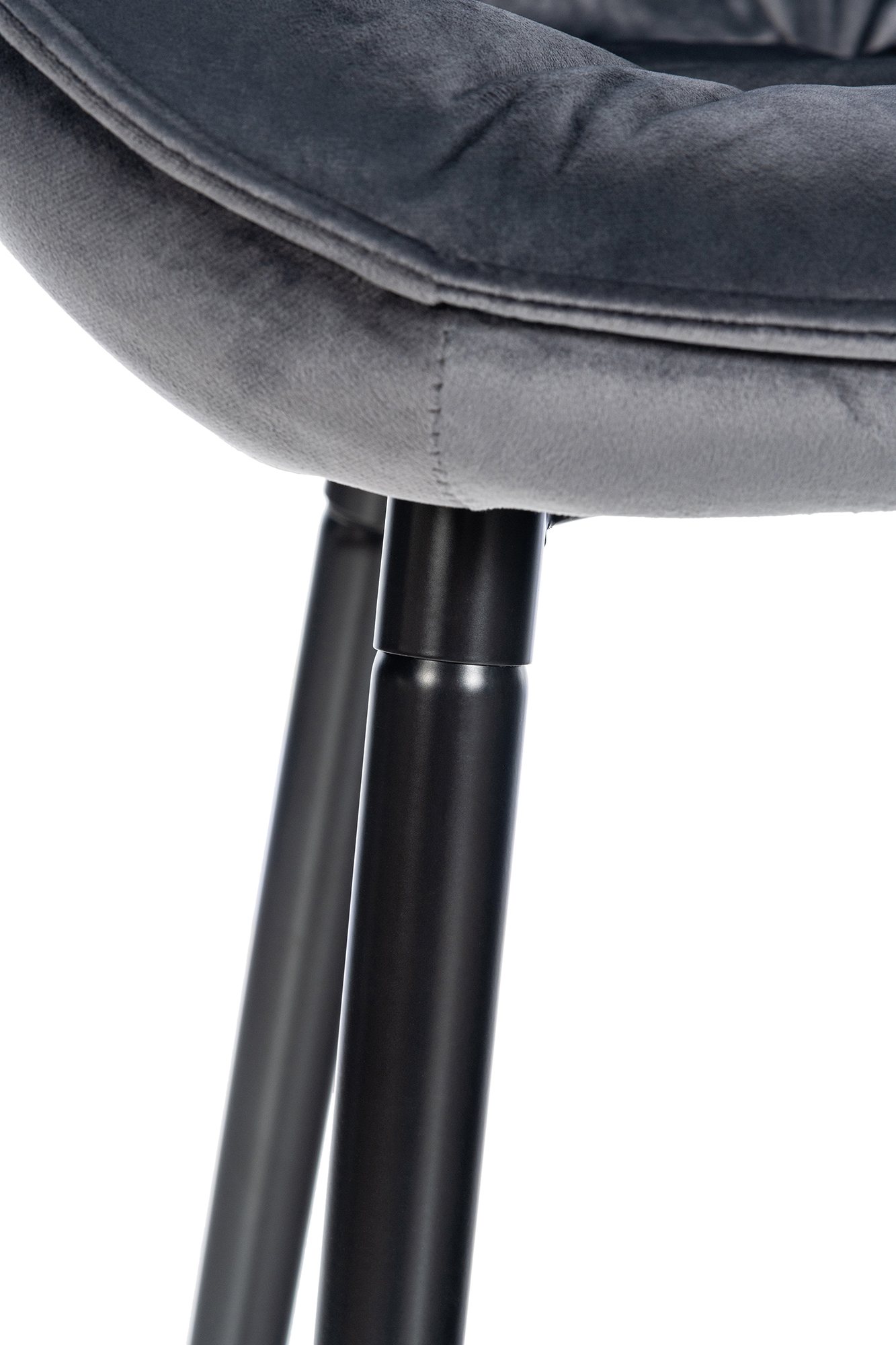 Barhocker Gibson Samt Sitzhöhe 76 cm