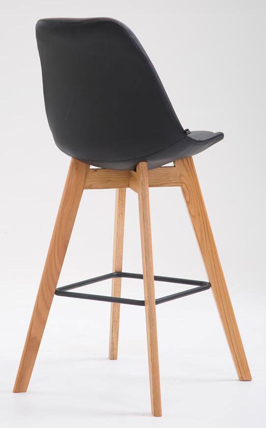 2er Set Barhocker Metz Kunstleder, mit Lehne