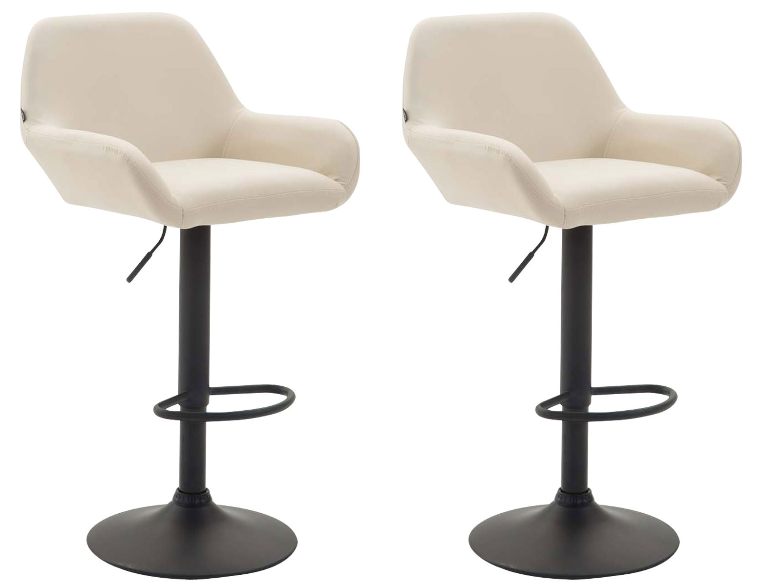 2er Set Barhocker Braga Kunstleder