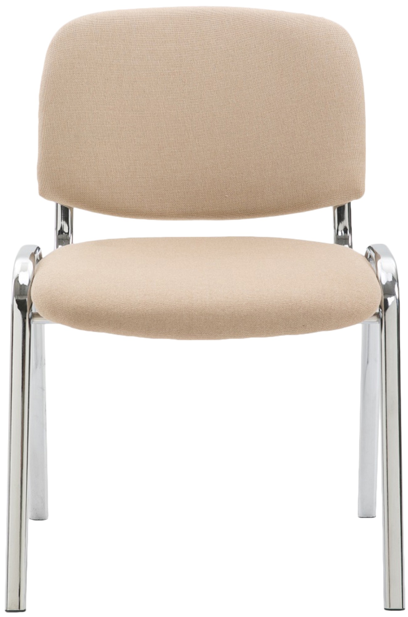 Besucherstuhl Ken Chrom Stoff