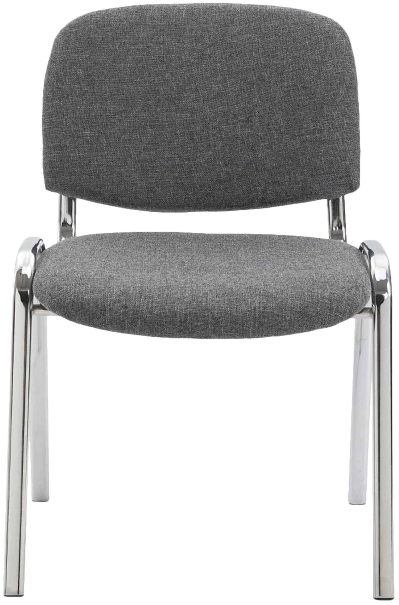 Besucherstuhl Ken Chrom Stoff