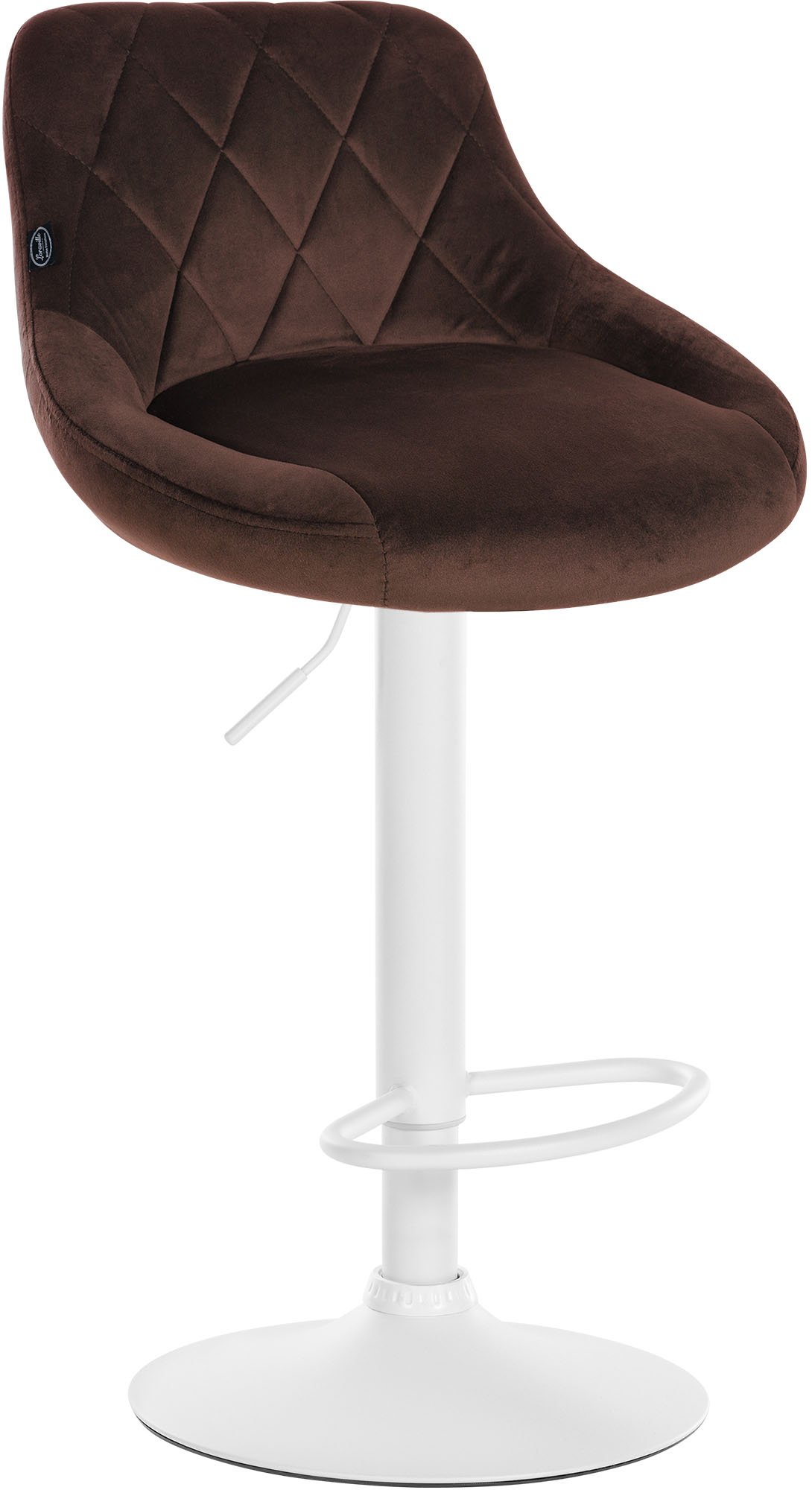2er Set Barhocker Lazio Samt