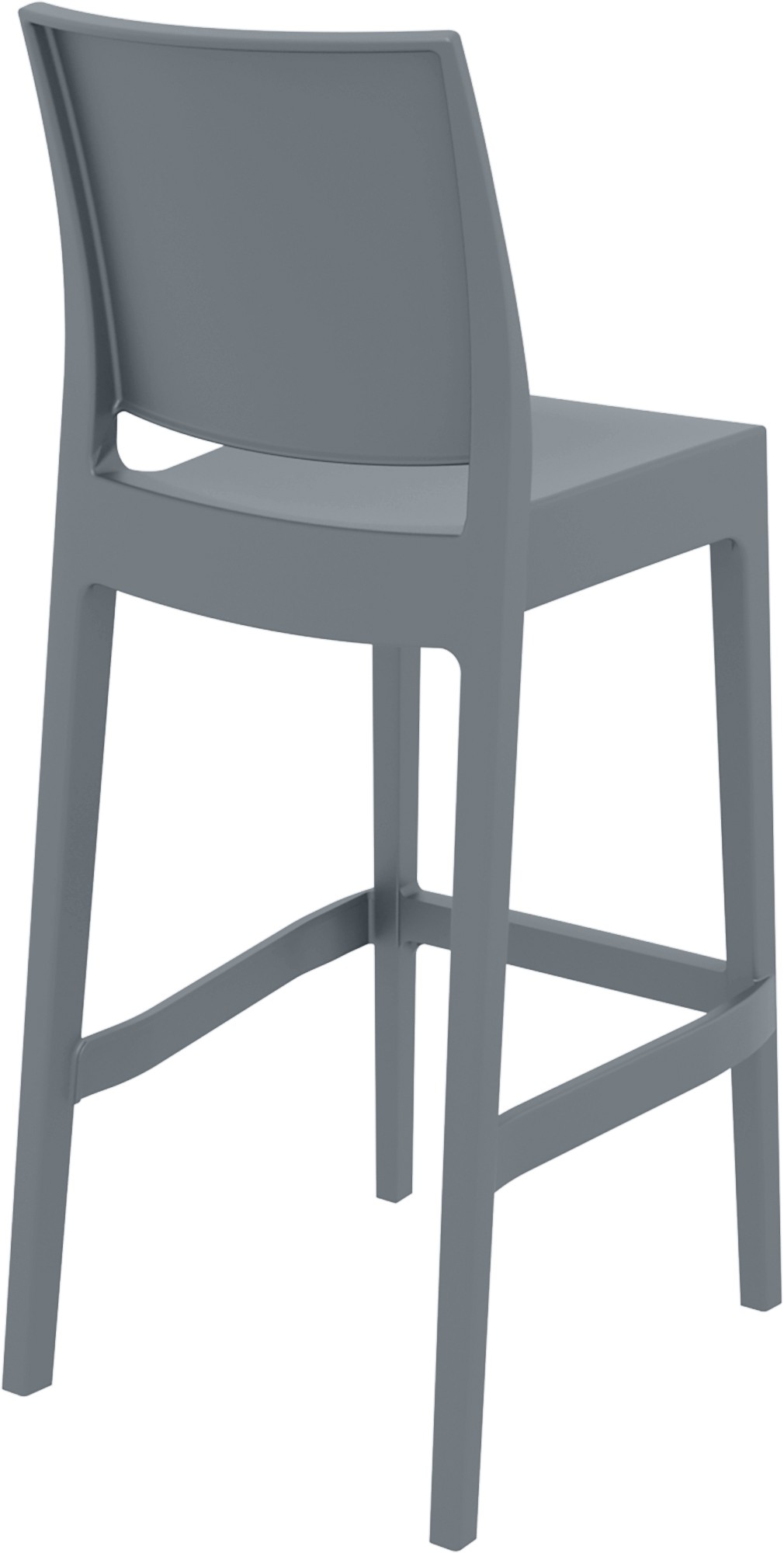 2er Set Barhocker Maya Kunststoff