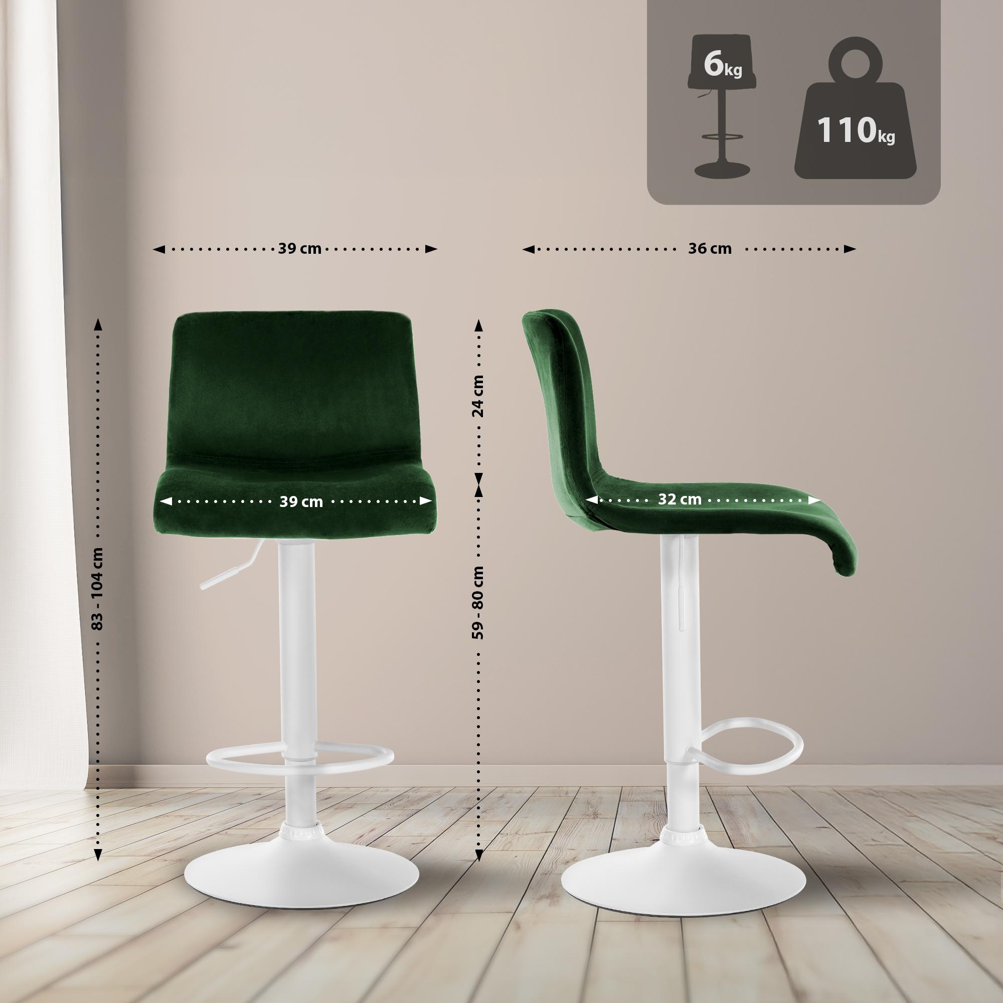 Barhocker Hover Samt