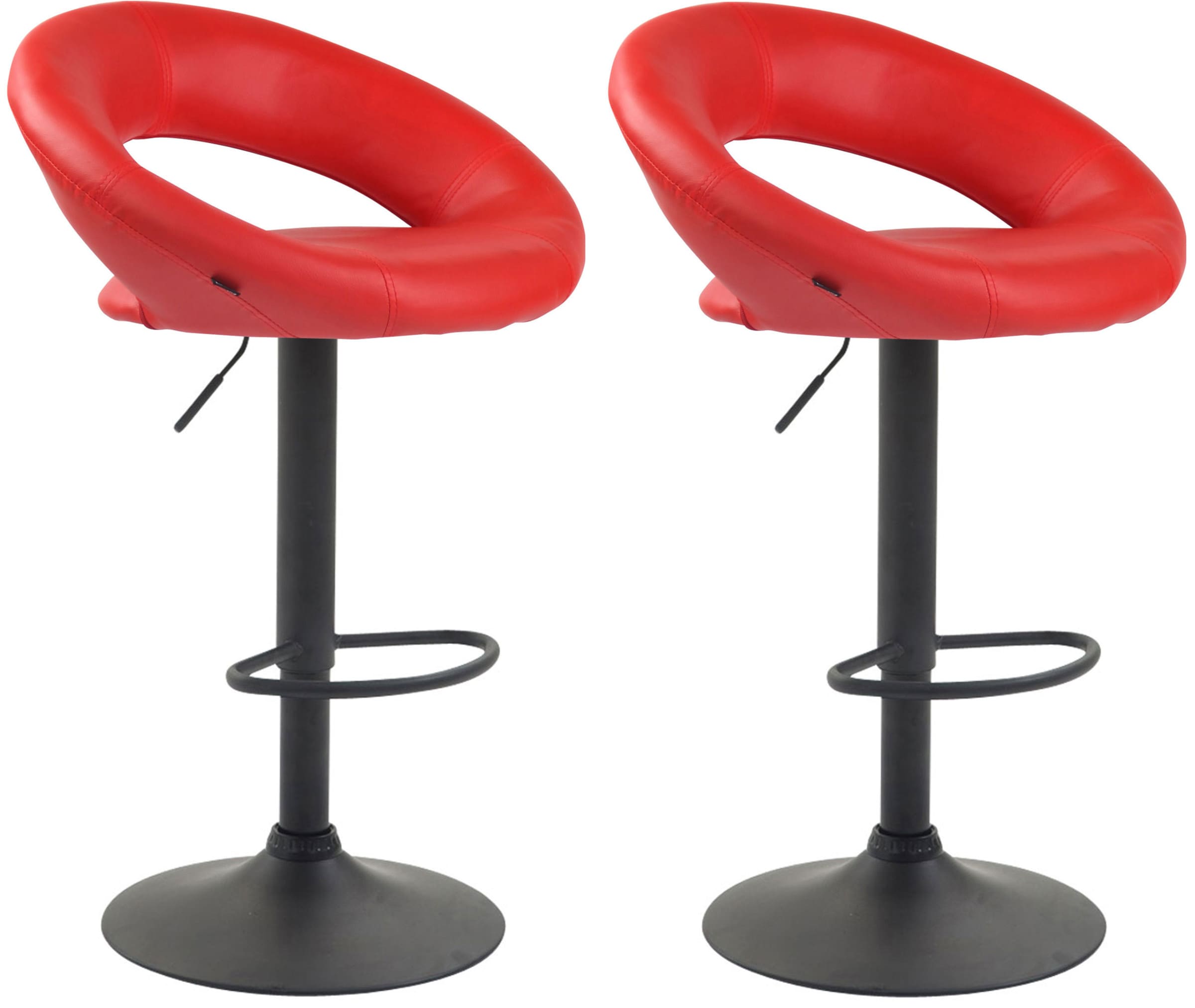 2er Set Barhocker Olinda Kunstleder