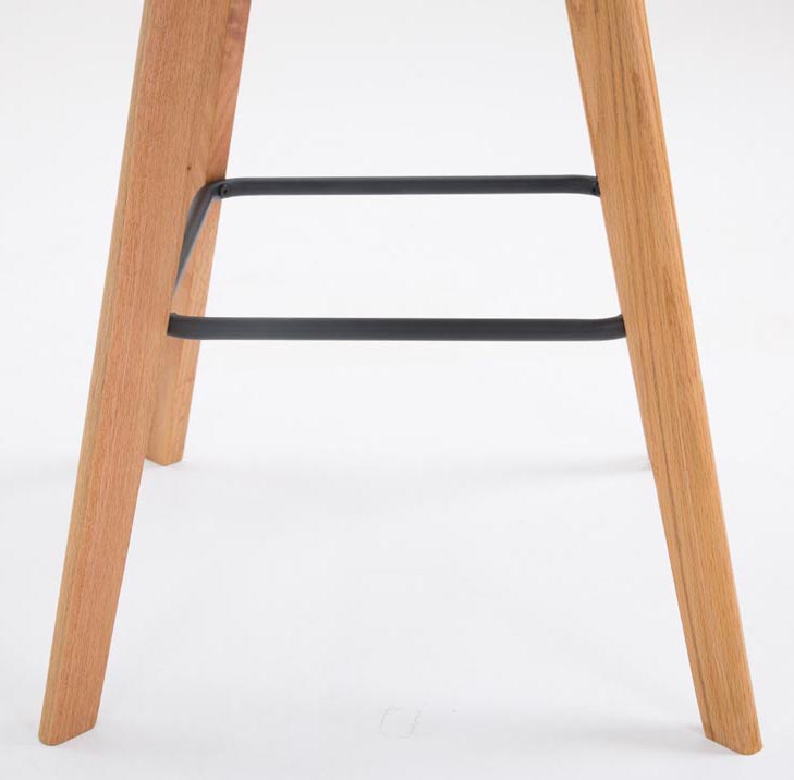 2er Set Barhocker Metz Kunstleder, mit Lehne