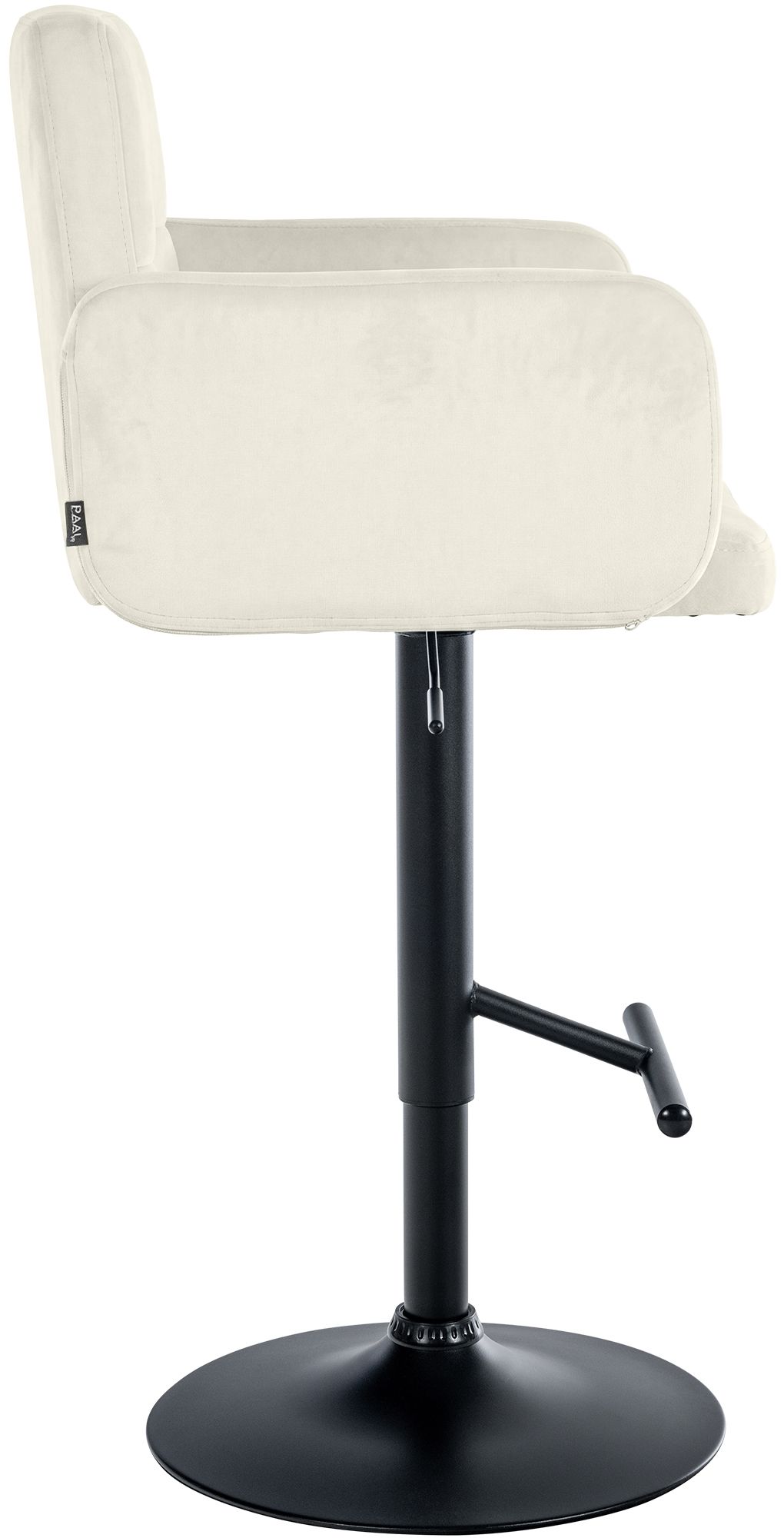 2er Set Barhocker Los Angeles Samt