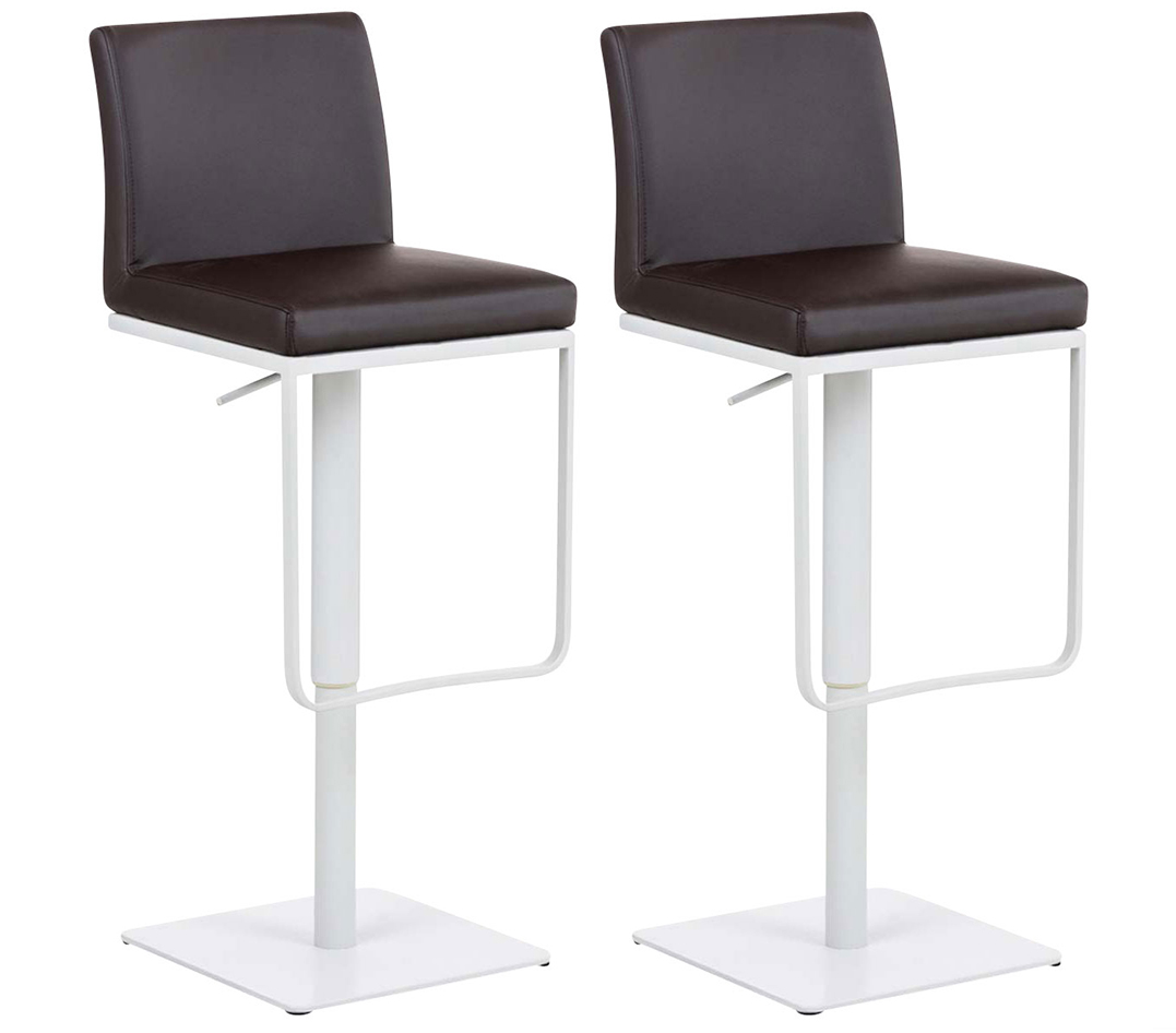 2er Set Barhocker Panama Kunstlederbezug