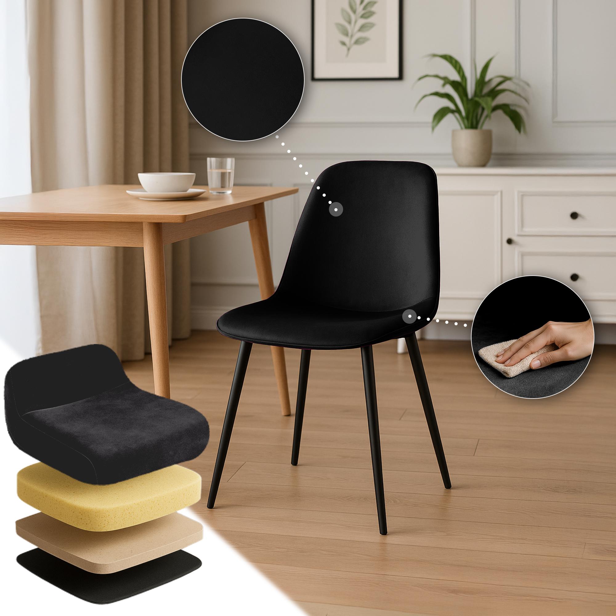 2er Set Esszimmerstuhl Maryam