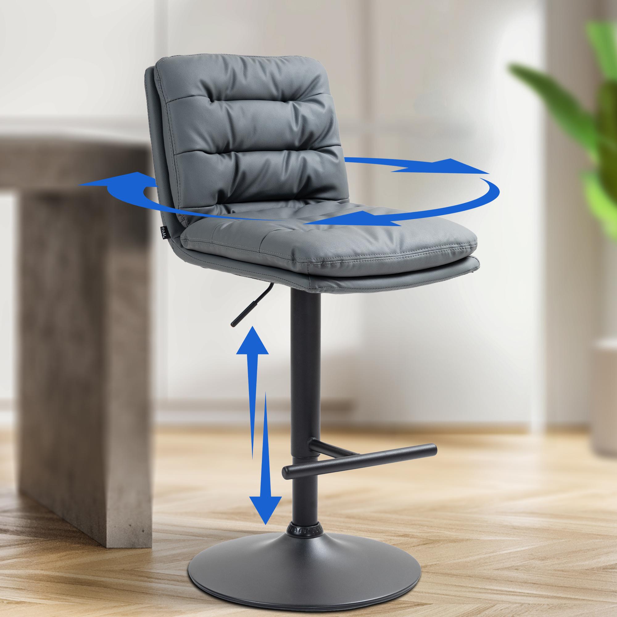 2er Set Barhocker Damar Kunstleder
