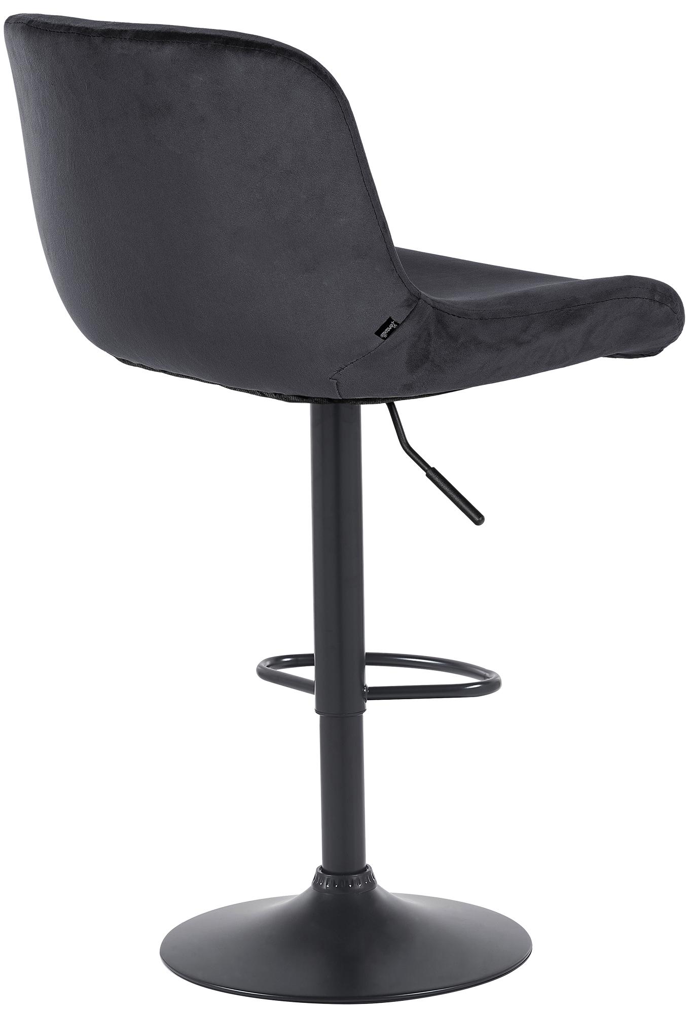 2er Set Barhocker Solon Schwarz