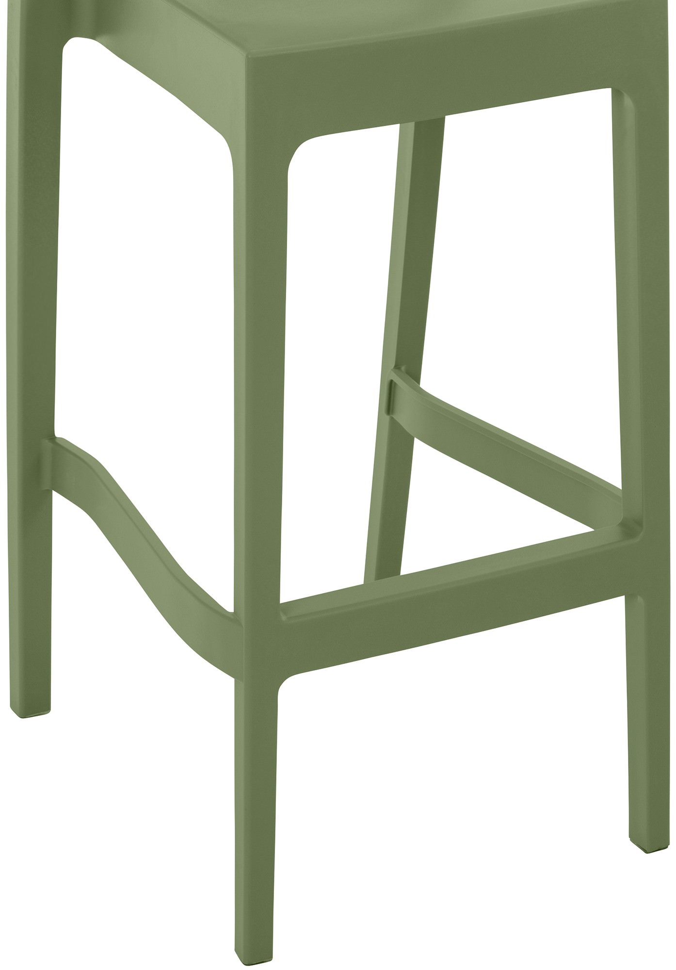 2er Set Barhocker Maya Kunststoff