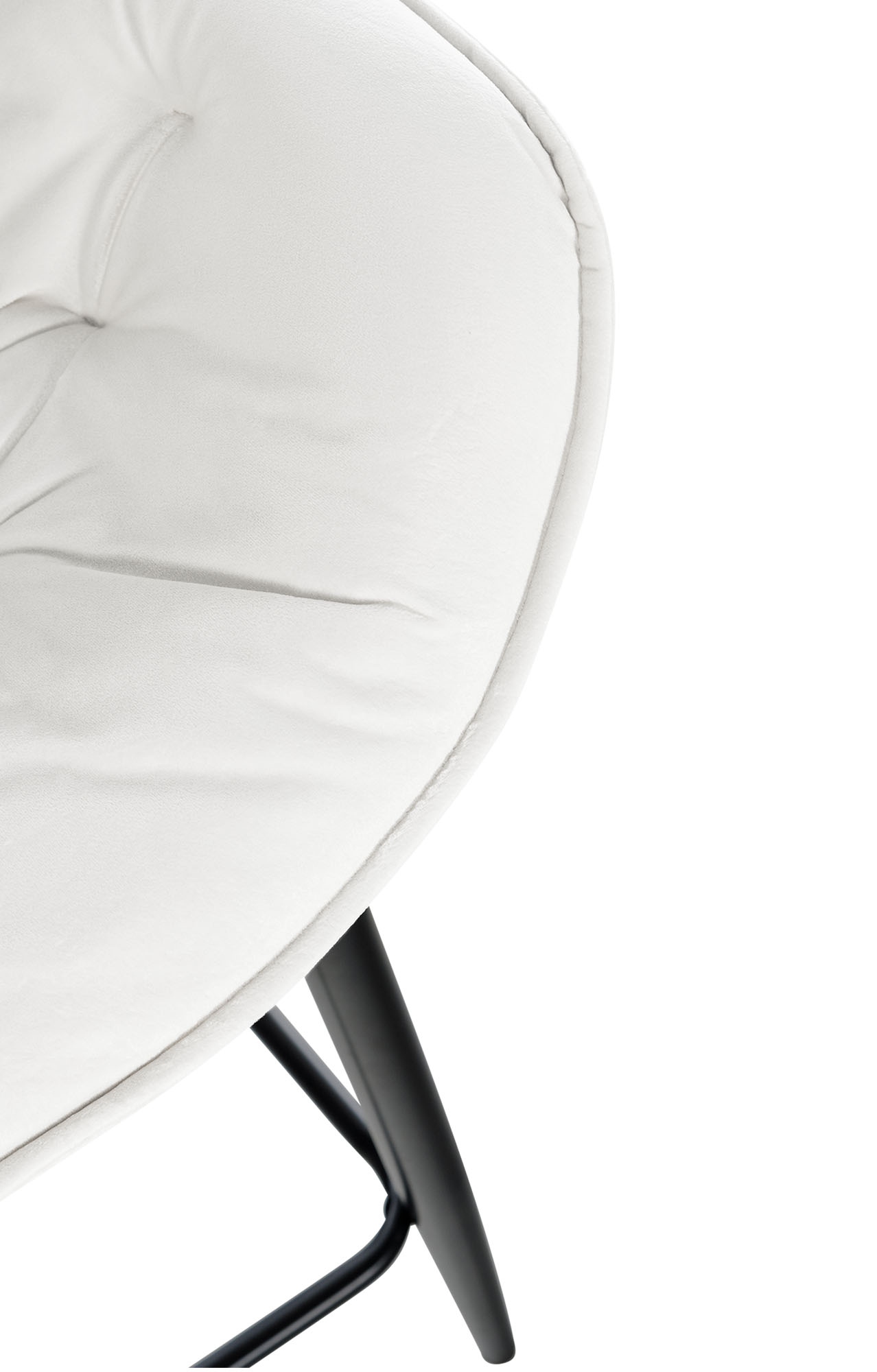 Barhocker Gibson Samt Sitzhöhe 76 cm