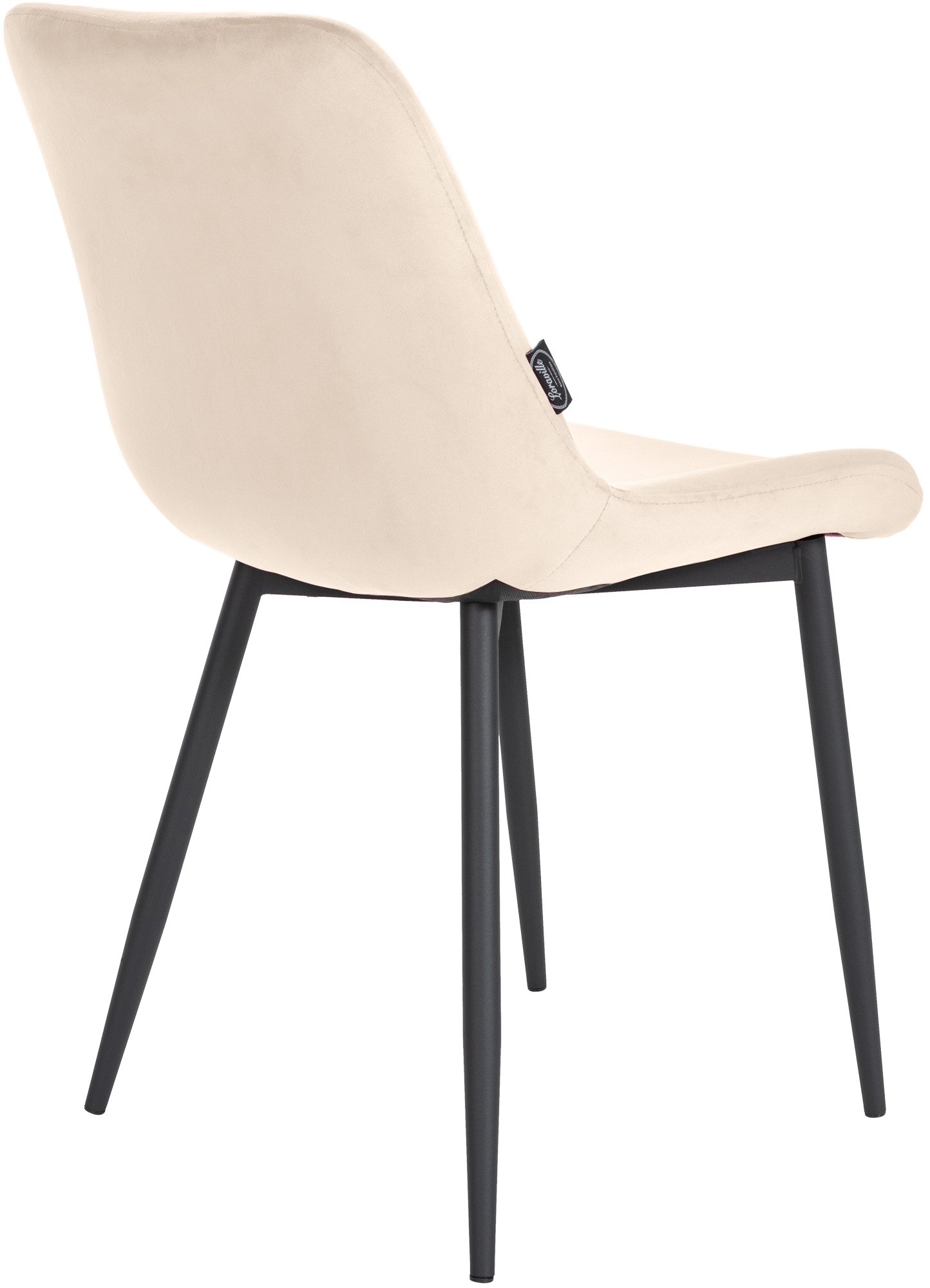 4er Set Esszimmerstühle Victoria Samt