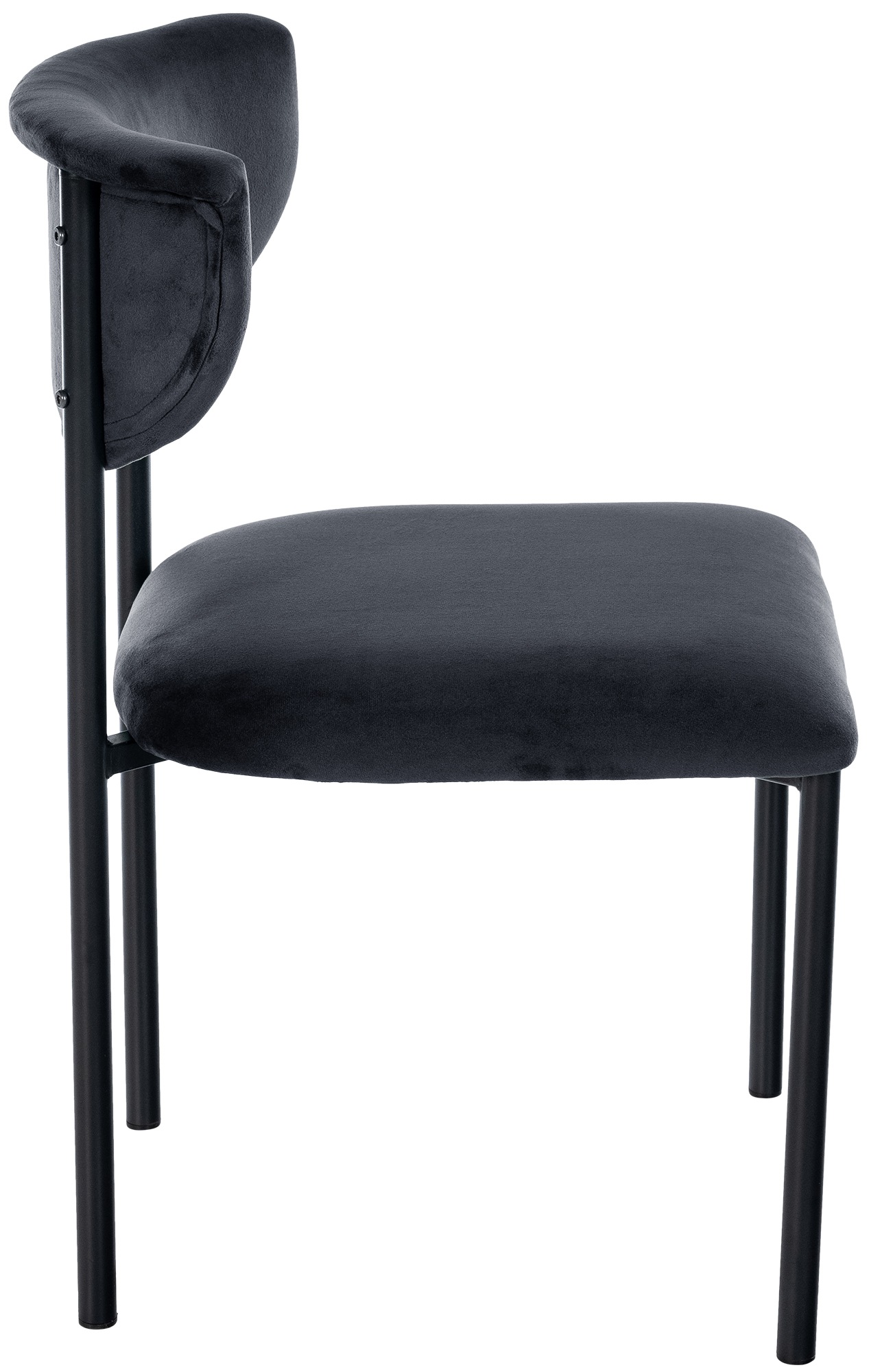 2er Set Esszimmerstuhl Gambell Samt