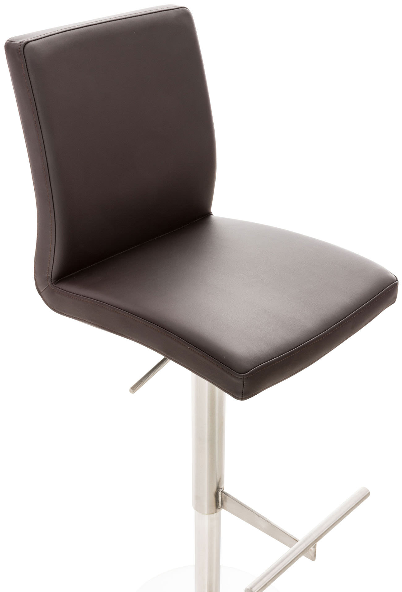 2er Set Barhocker Cadiz Kunstlederbezug