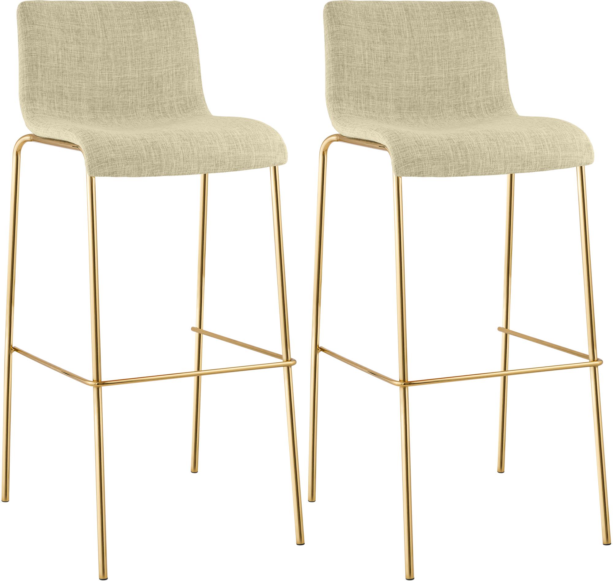 2er-Set-Barhocker-Hover-Stoff-Vierfussgestell-Gold-338346