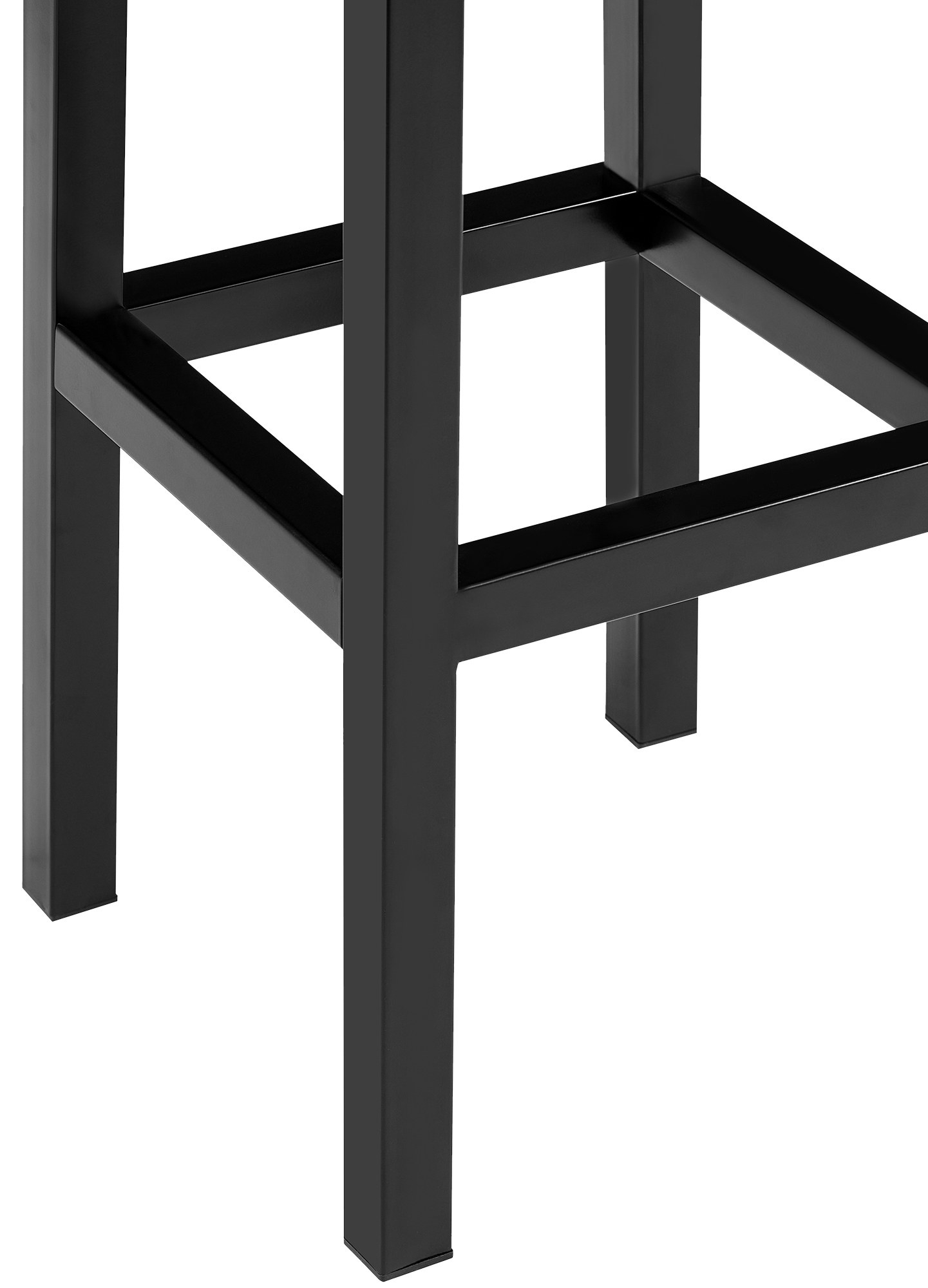 Barhocker Taylor Sitzhöhe 83 cm Metallgestell schwarz