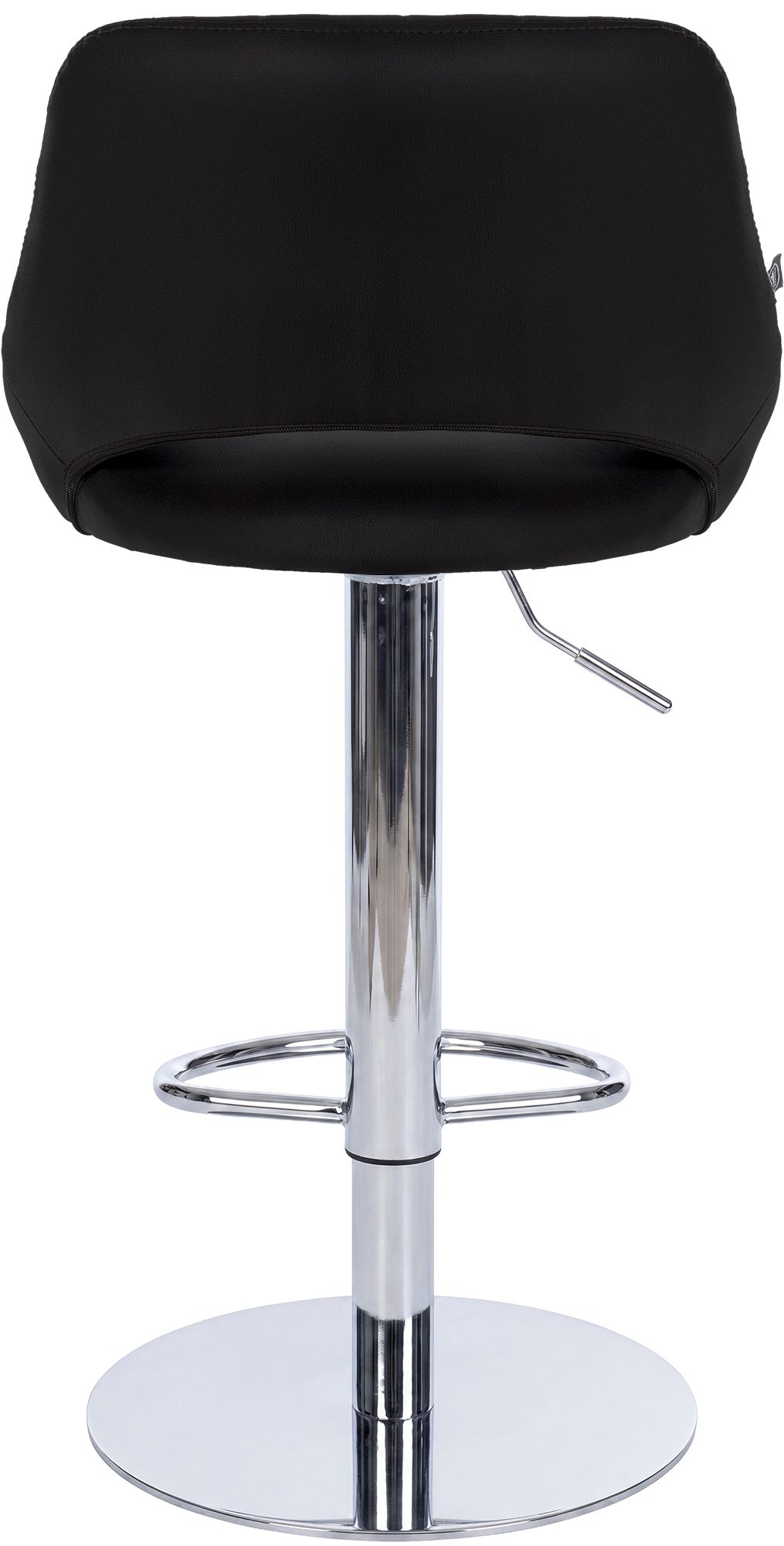 Barhocker Milet Chrom mit extra schwerem Standfuß