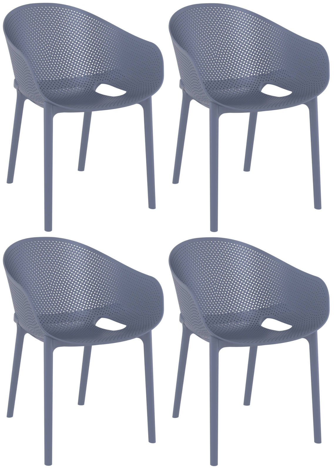 4er Set Stühle Sky Pro