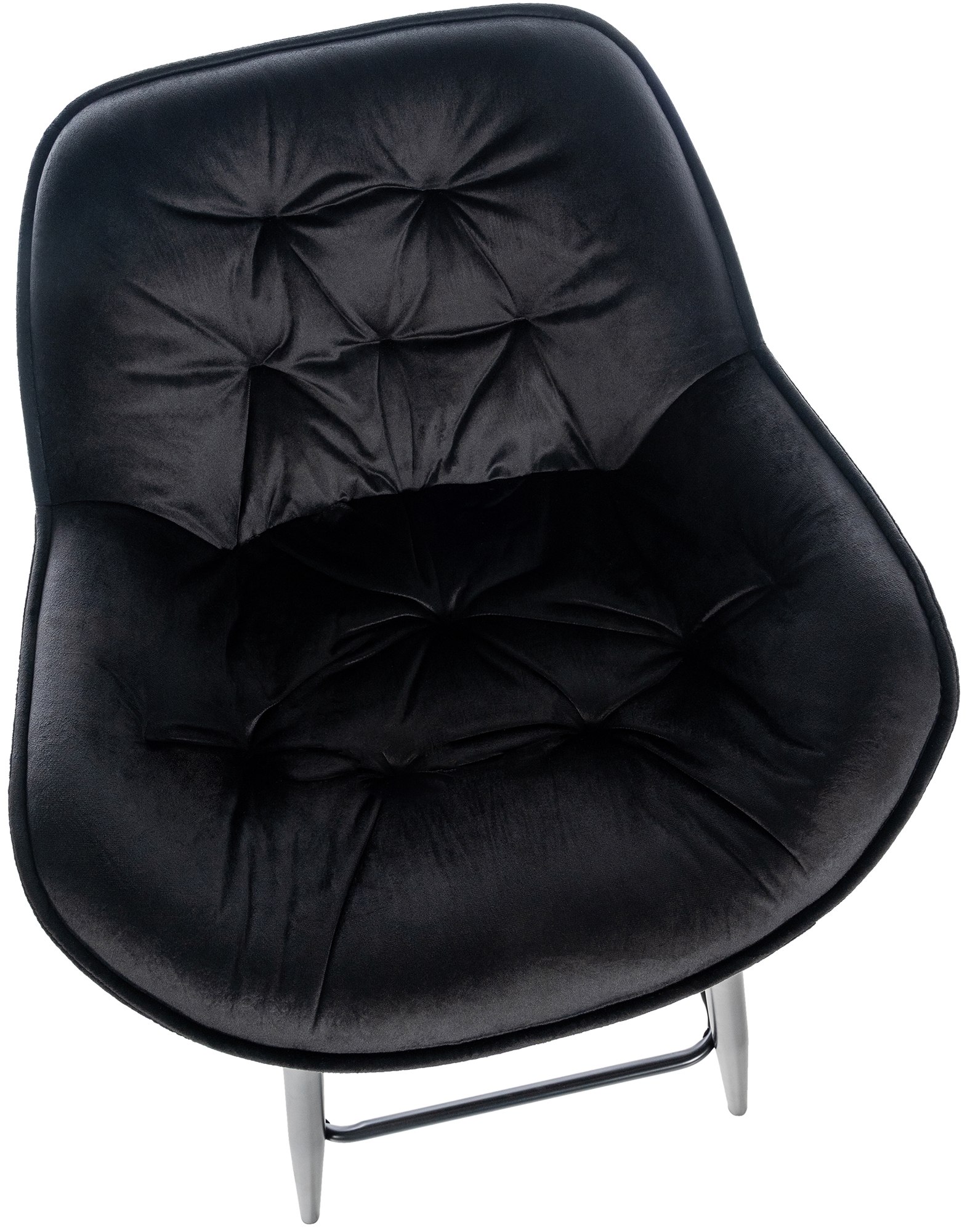 2er Set Barhocker Gibson Samt Sitzhöhe 76 cm