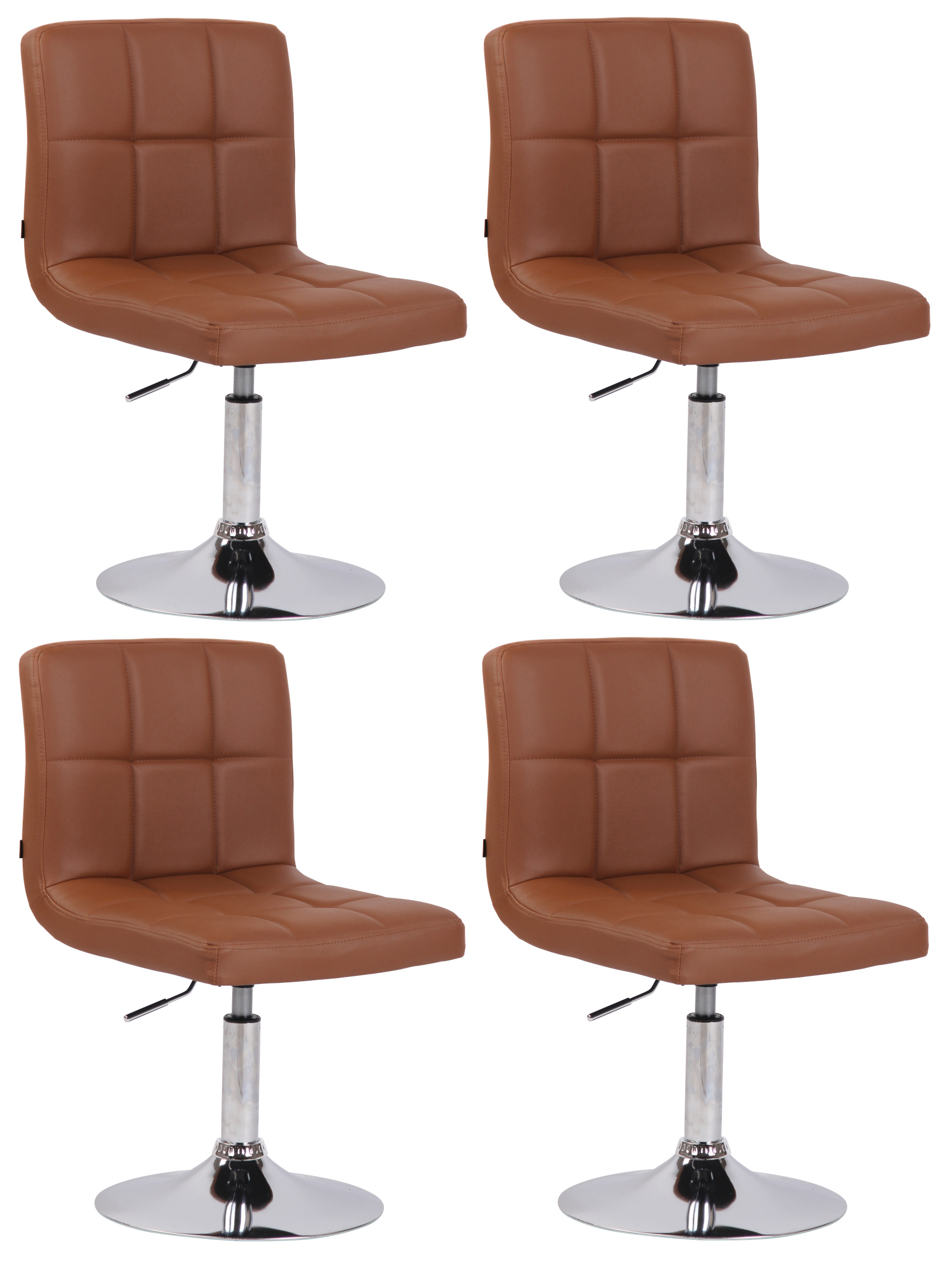 4er Set Lounger Palma V2 Kunstleder