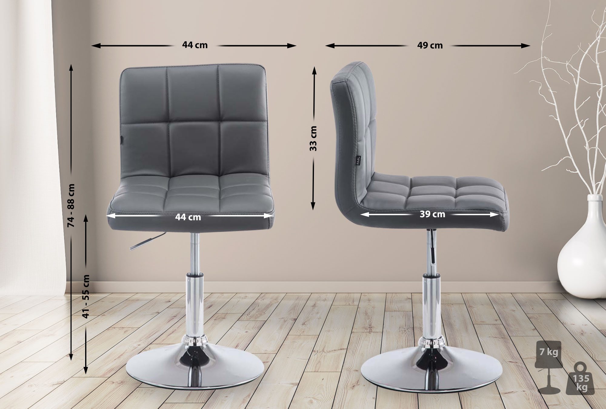 Palma Lounger V2 Kunstleder