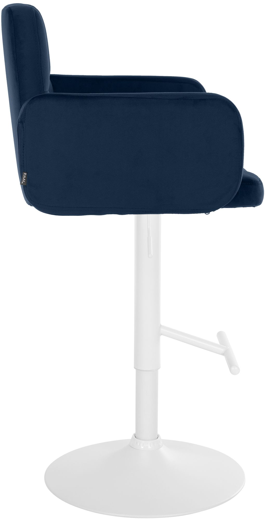 2er Set Barhocker Los Angeles Samt