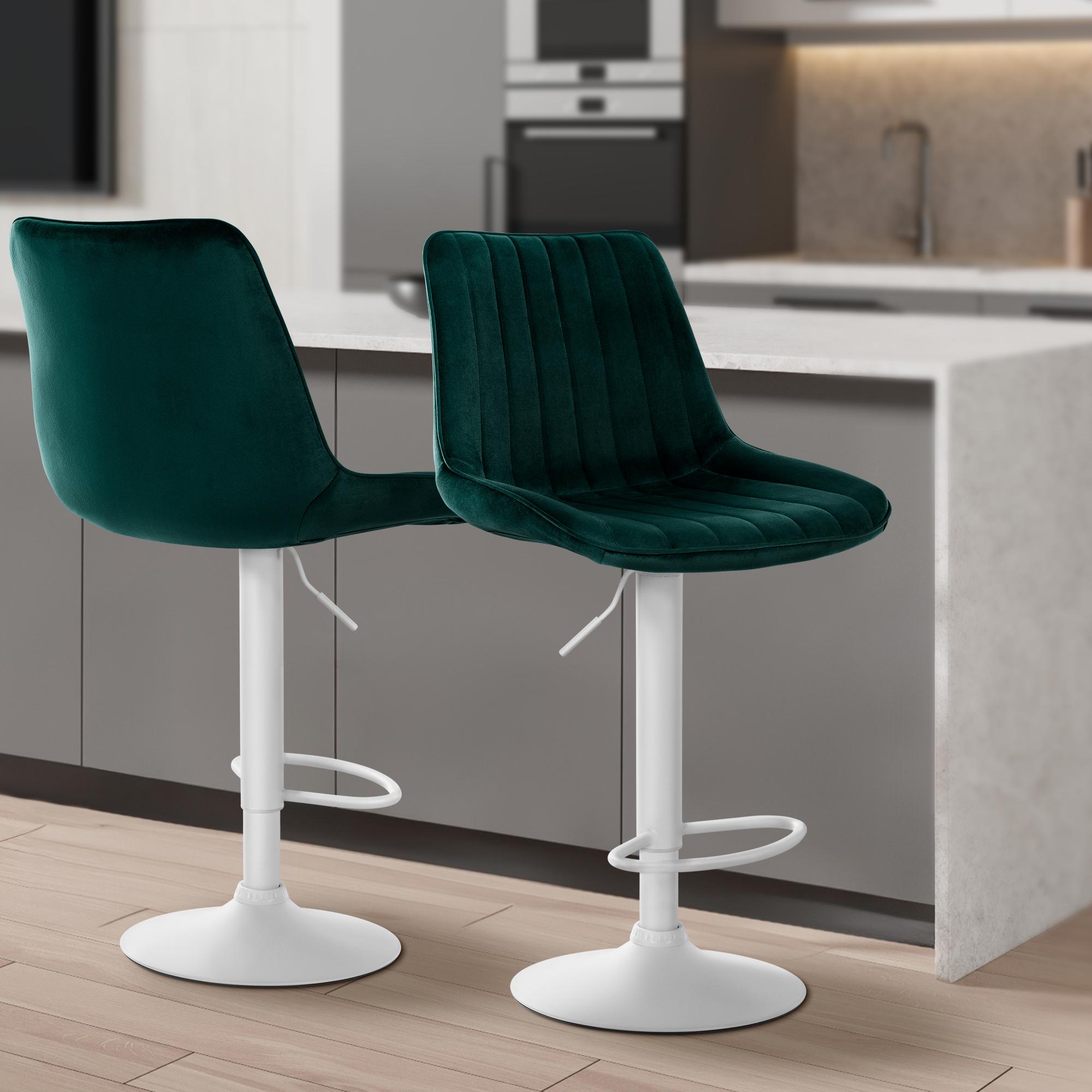 2er Set Barhocker Toni Samt