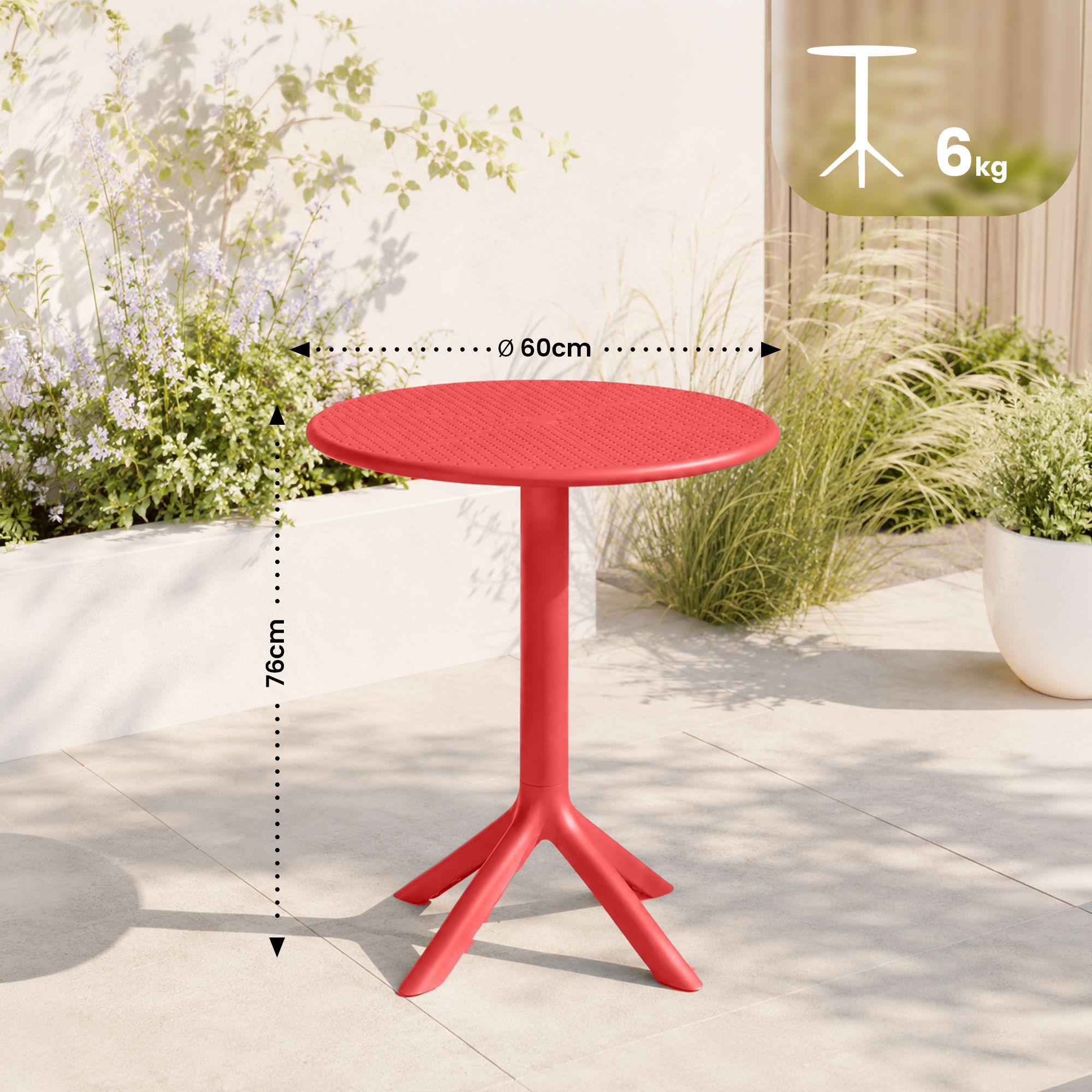 Tisch Lacota rund 60 cm