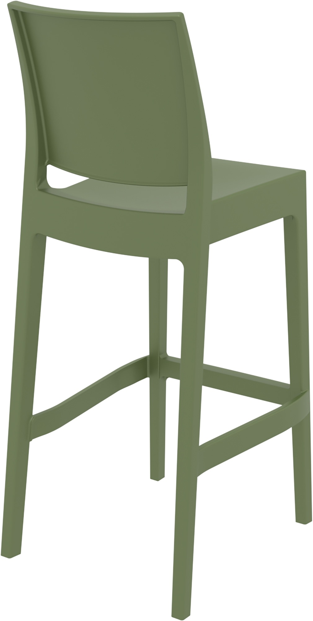 2er Set Barhocker Maya Kunststoff