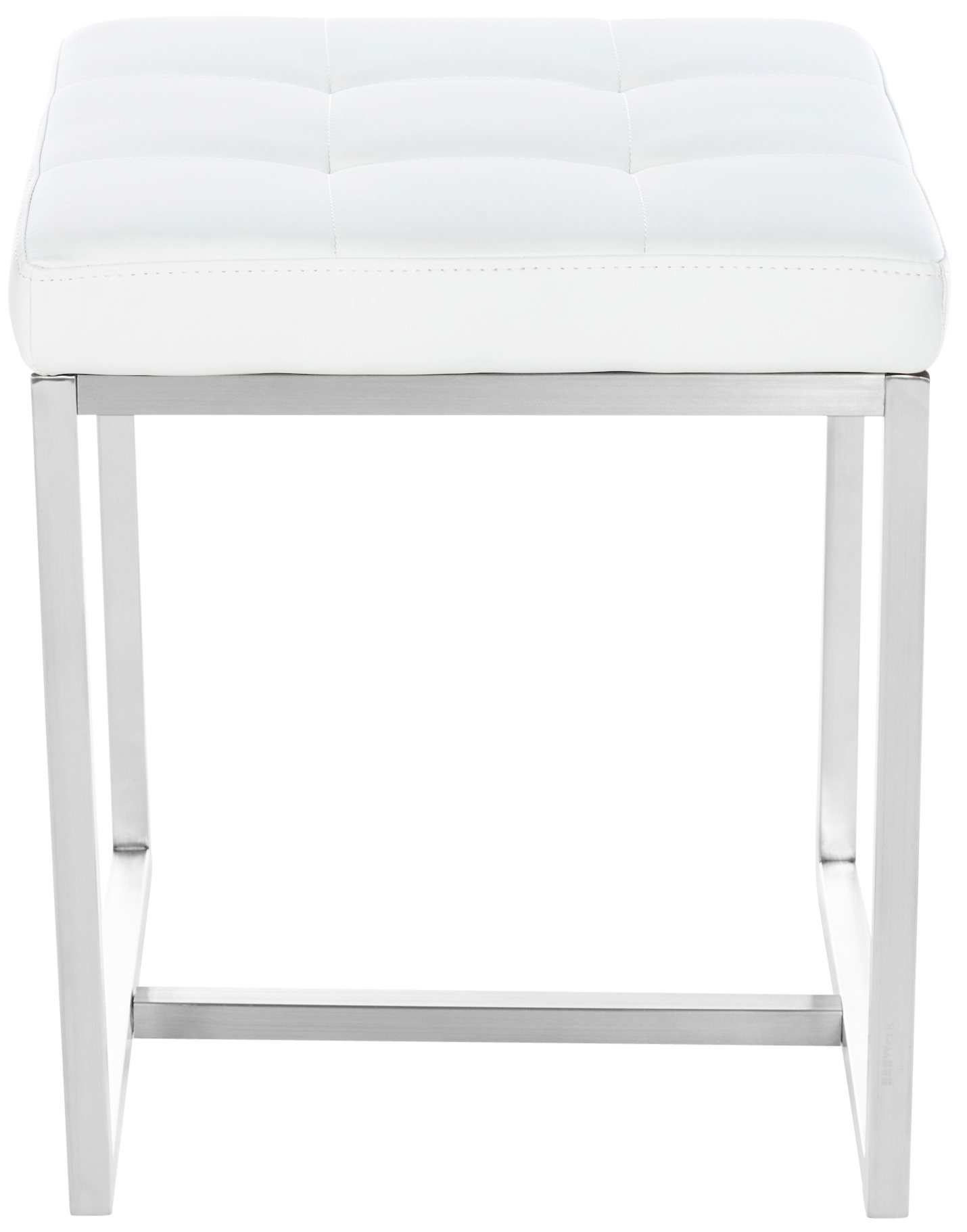 2er Set Edelstahl Sitzhocker Barci