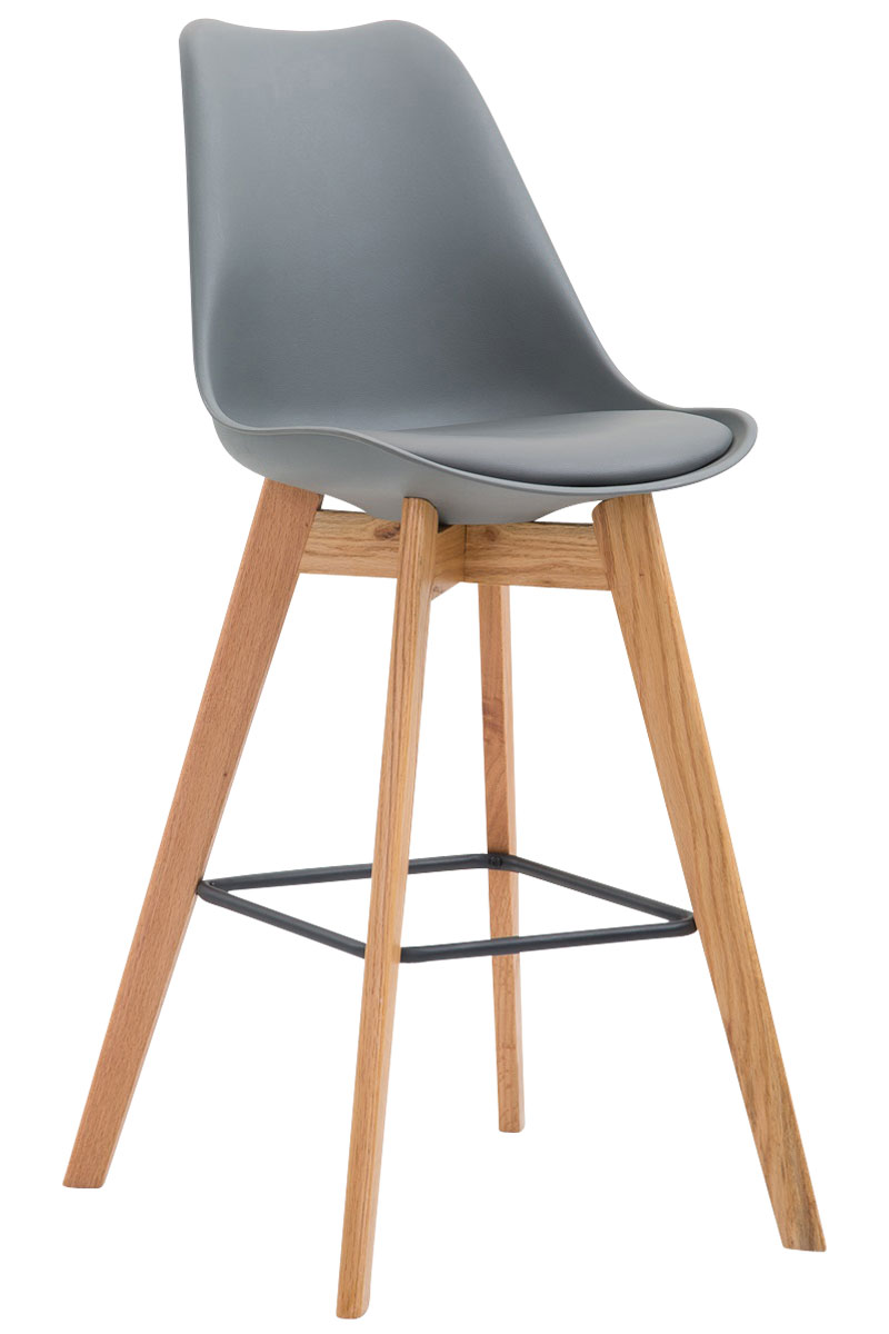 2er Set Barhocker Metz Kunststoff, mit Lehne