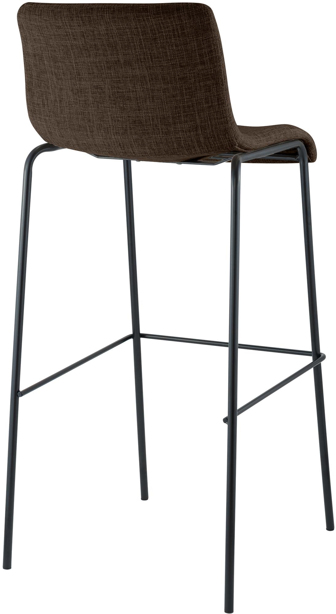 Barhocker Hover Stoff Vierfußgestell