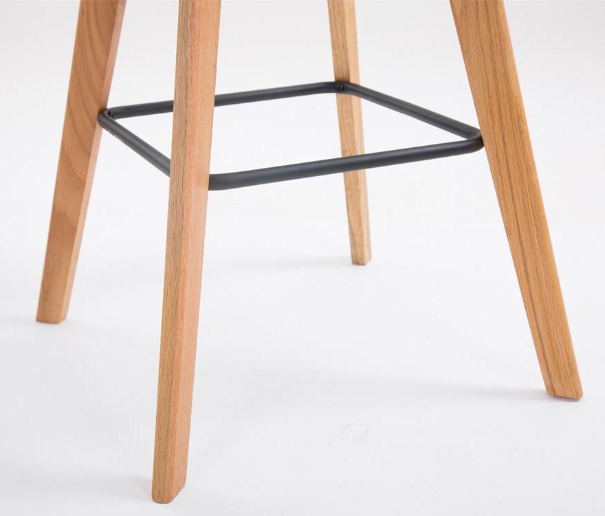 2er Set Barhocker Metz Kunststoff, mit Lehne