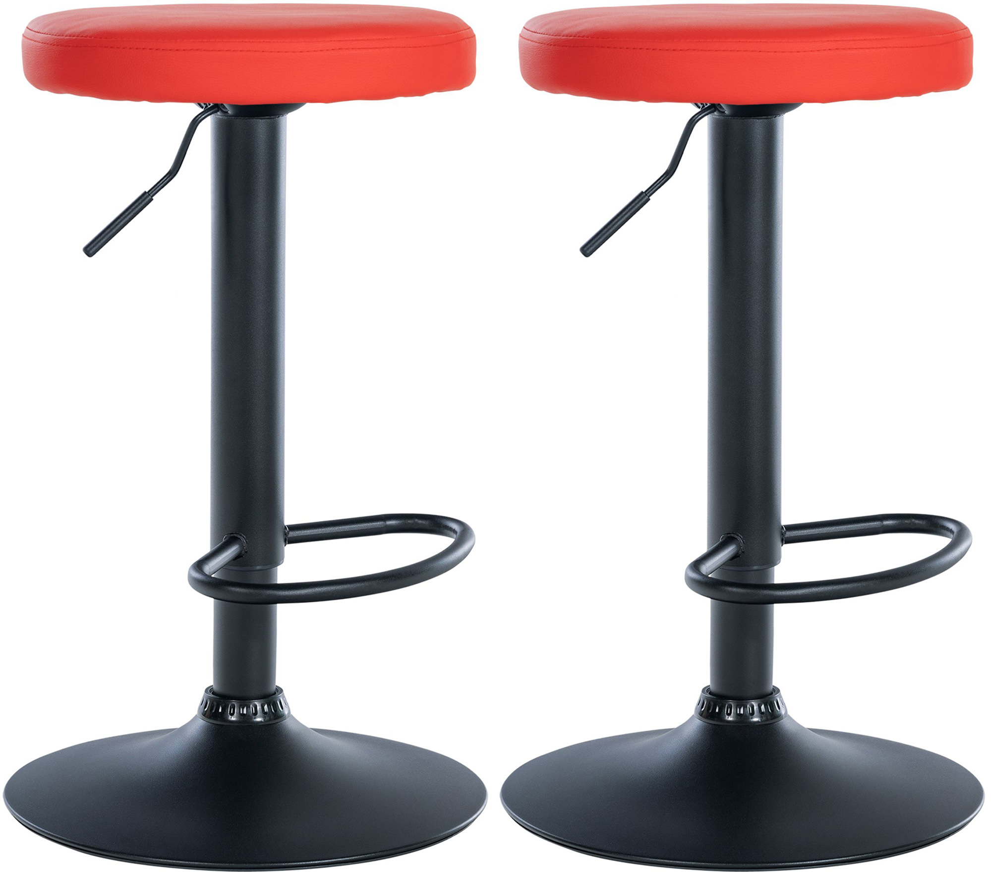 2er Set Barhocker Ponte Kunstleder