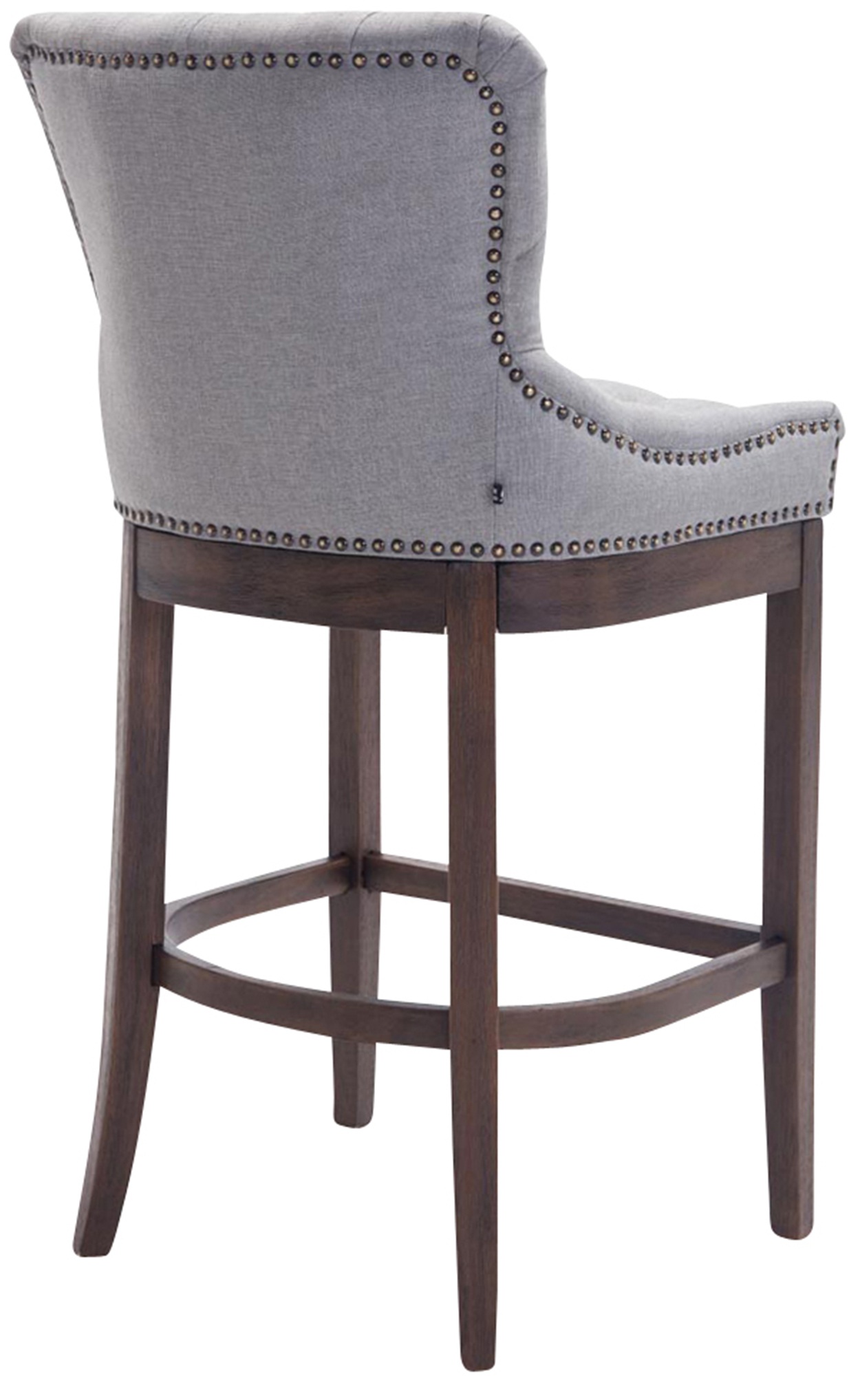 Barhocker Lakewood Stoff, Antik-dunkel
