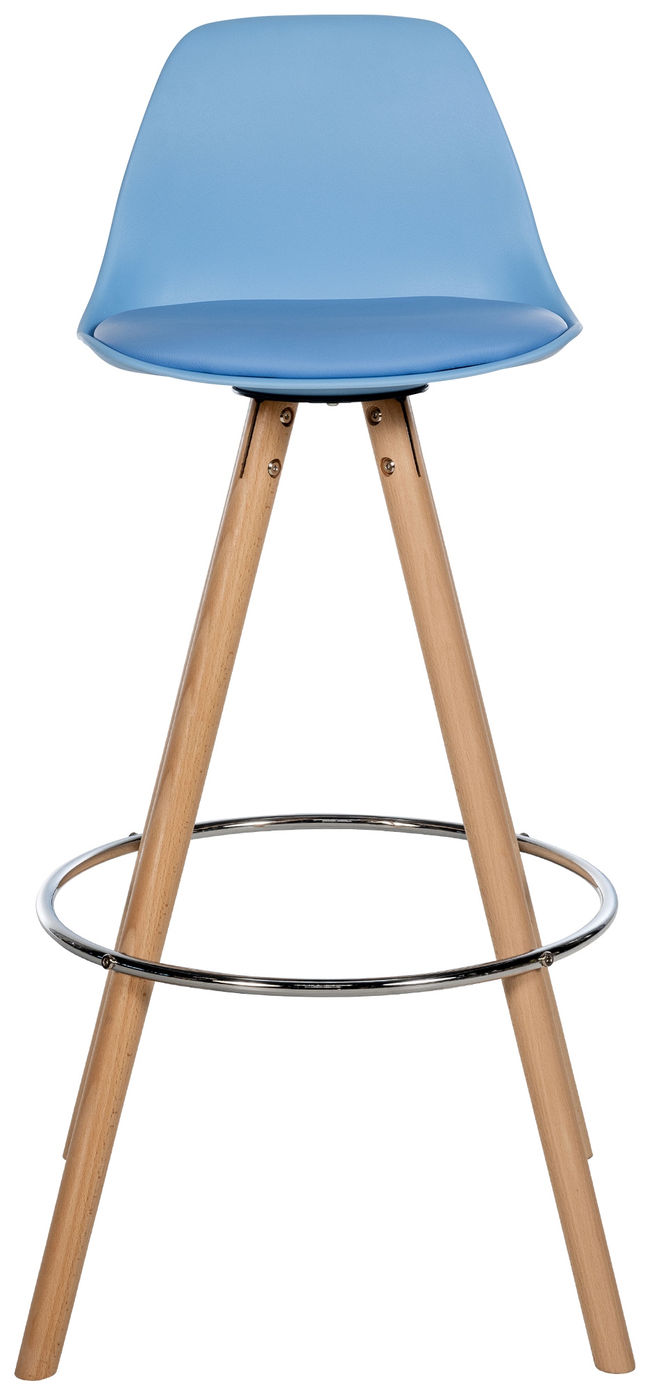 Barhocker Corbin Kunstleder Rund