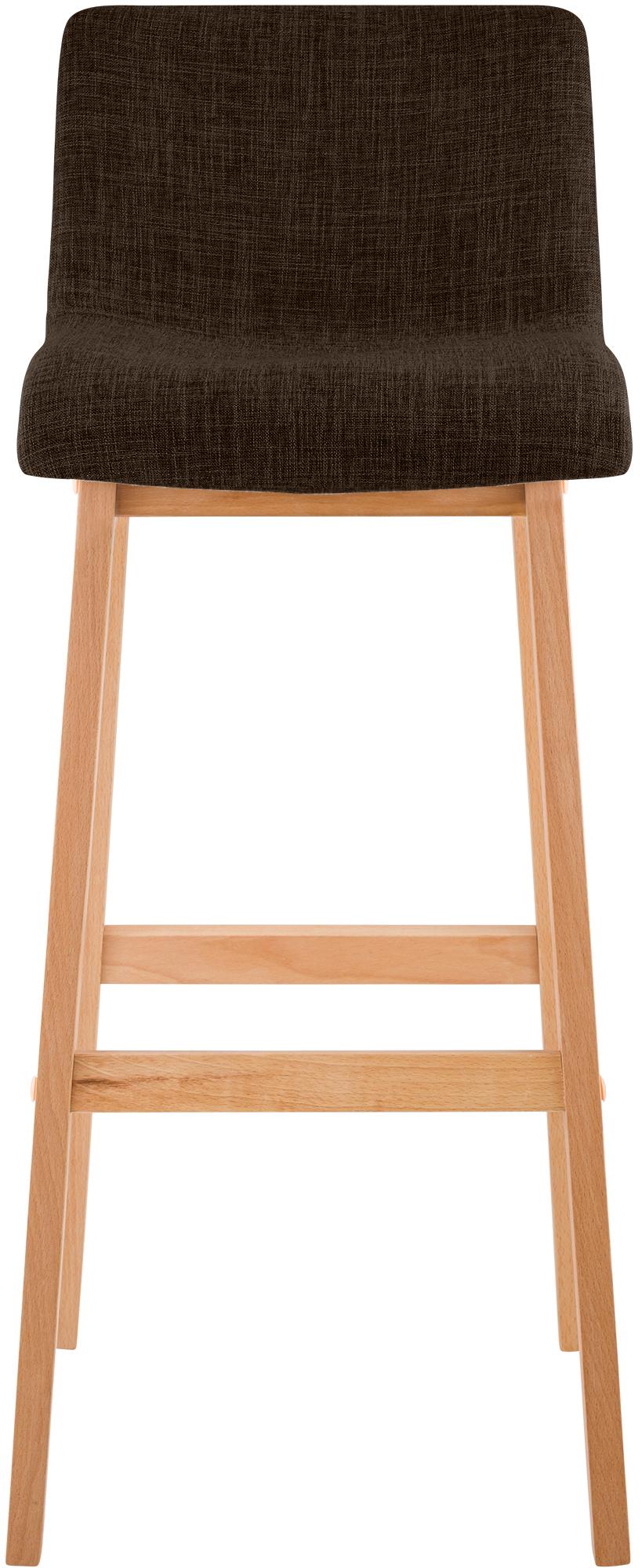 2er Set Barhocker Hover Stoff Vierfußgestell Natura
