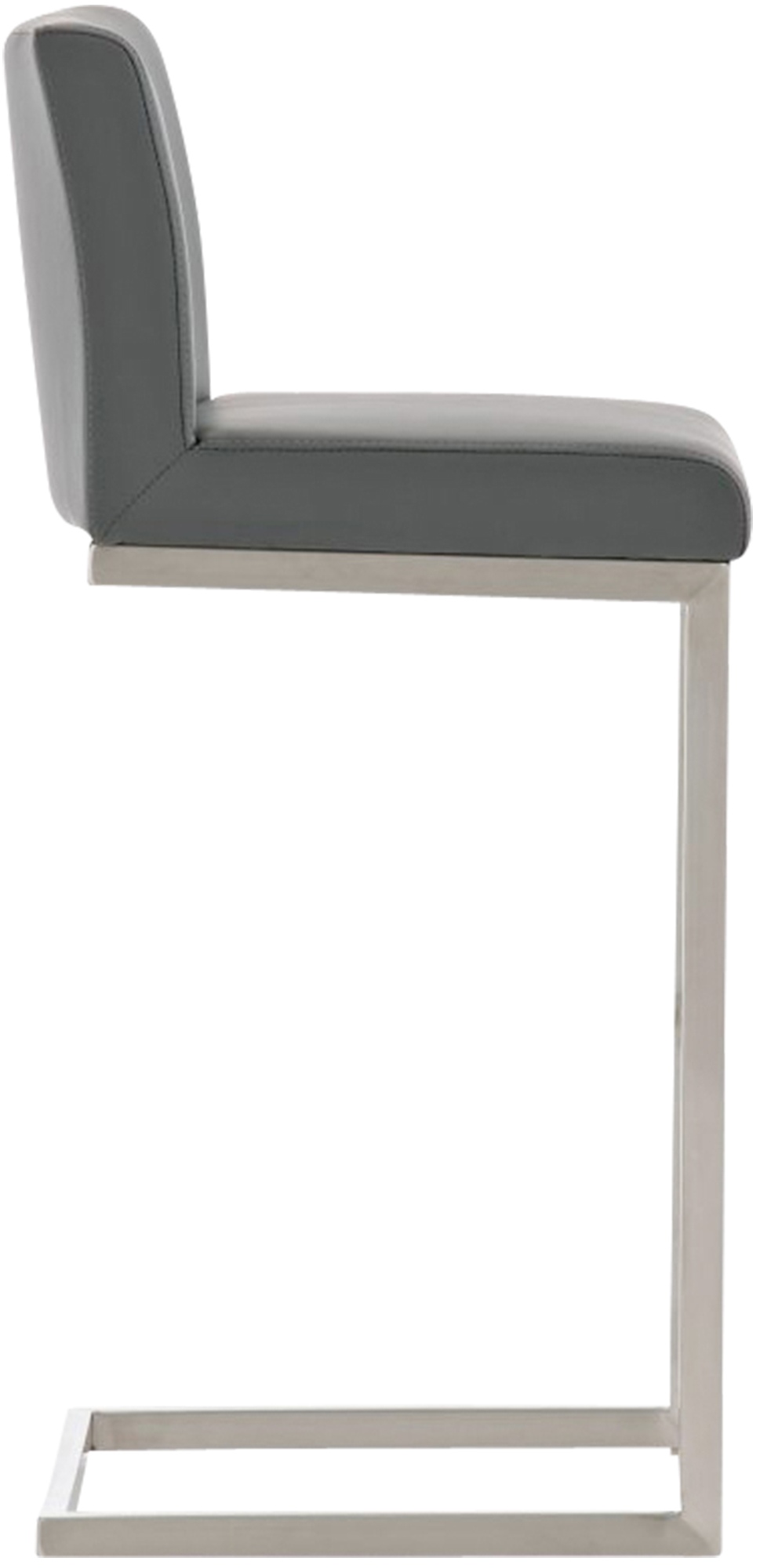 2er Set Barhocker Paros Kunstlederbezug