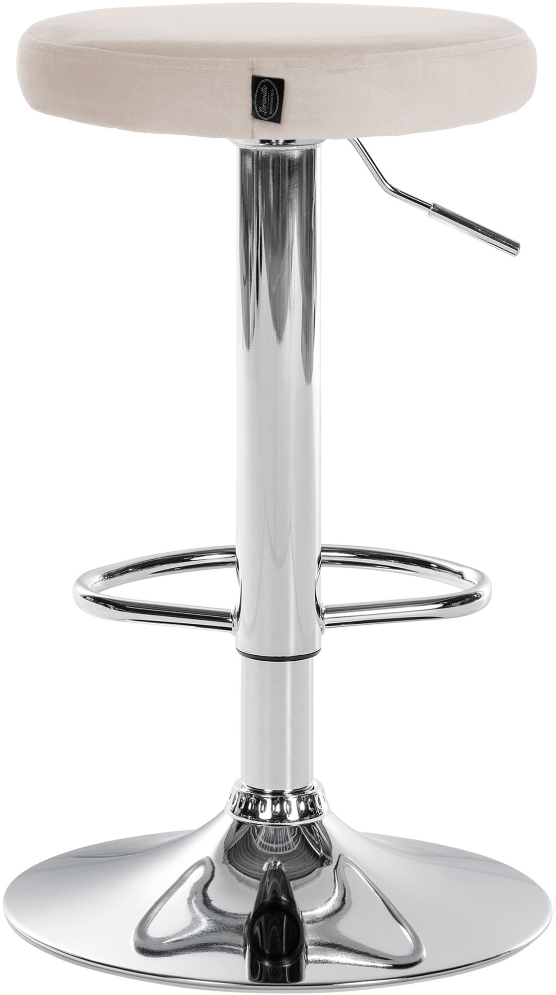 2er Set Barhocker Ponte Samt